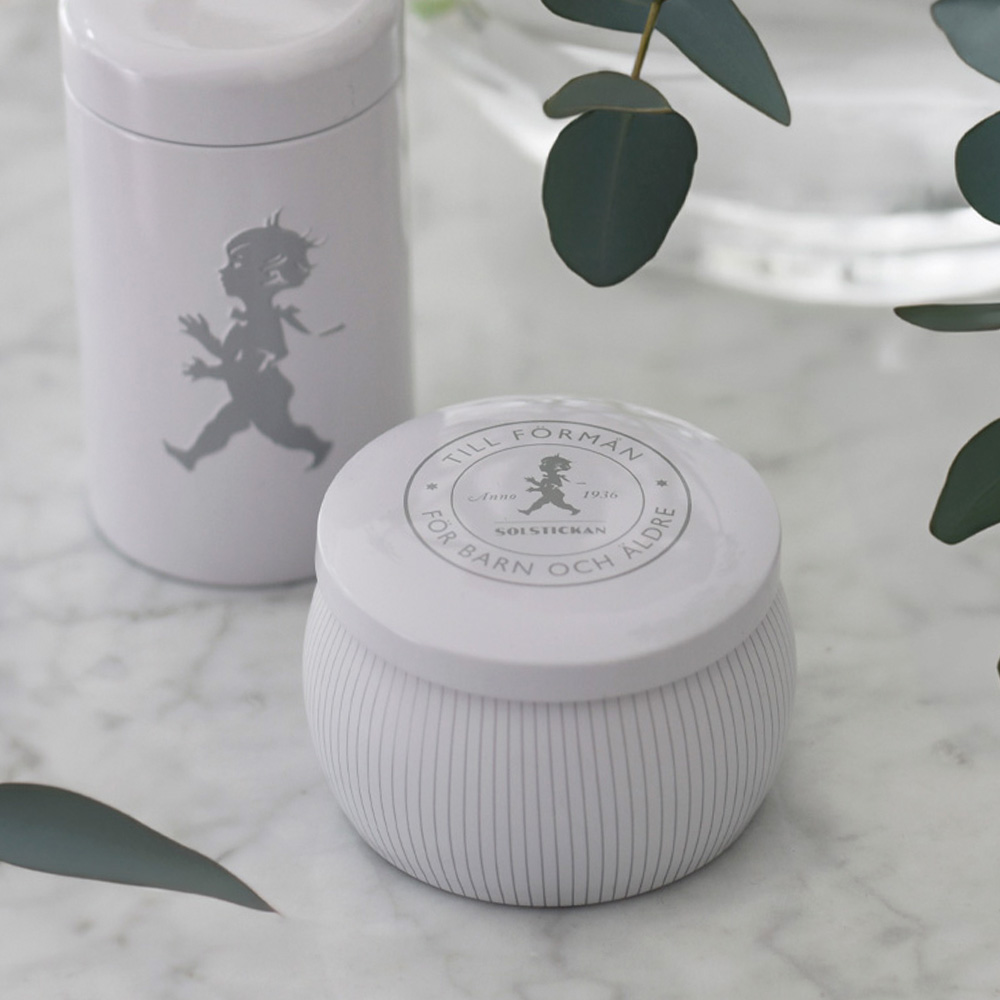 SOLSTICKAN Solstickan duftlys eukalyptus hvit