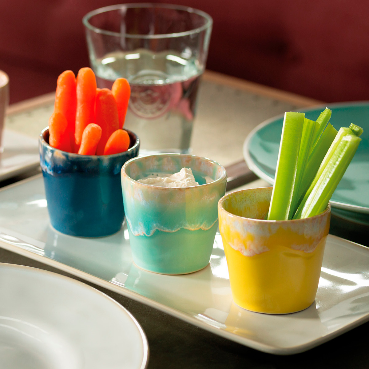 Costa Nova Gres Kuppi 21 cl 8x7,5 cm Keltainen