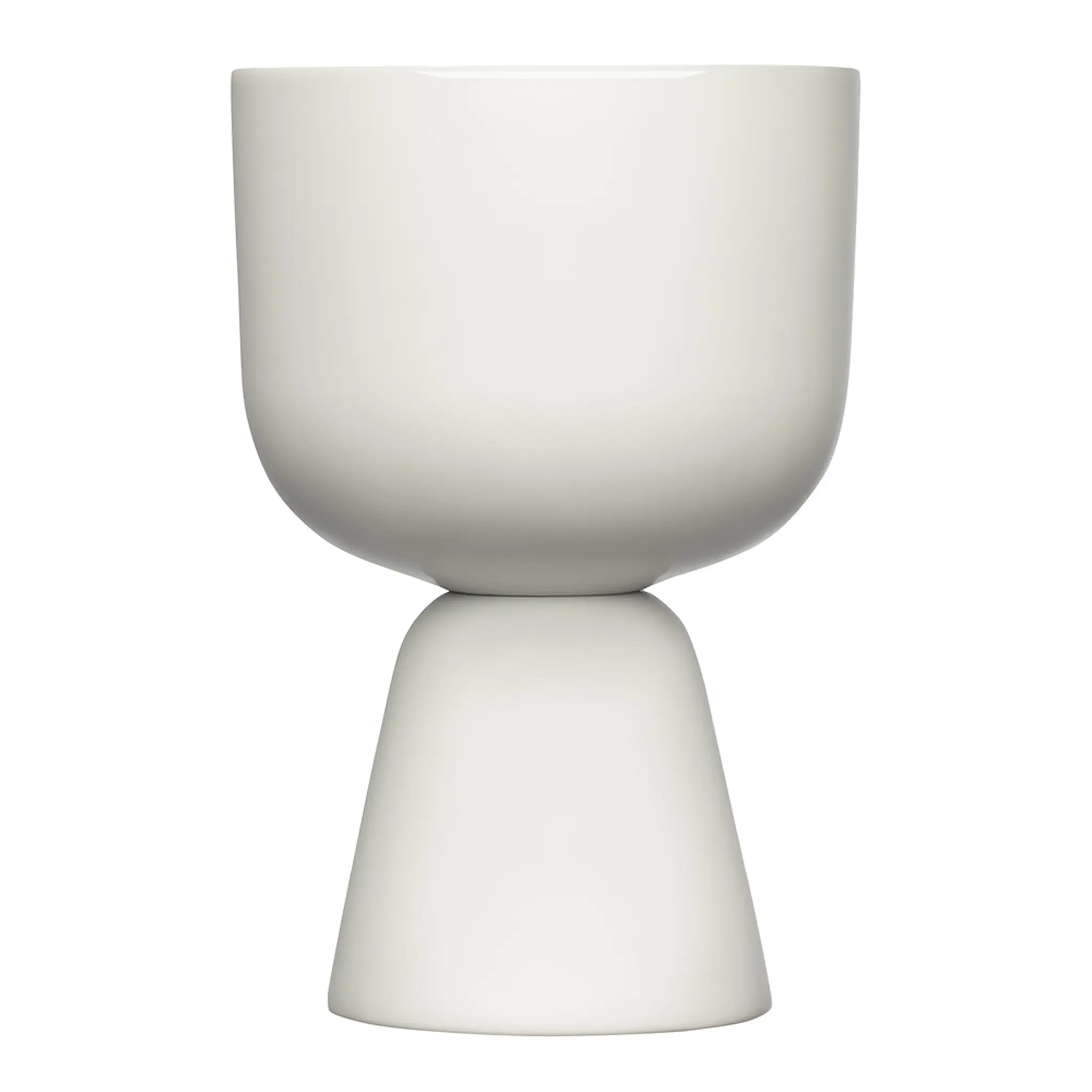 iittala Nappula blomkruka 19x12,5 cm vit