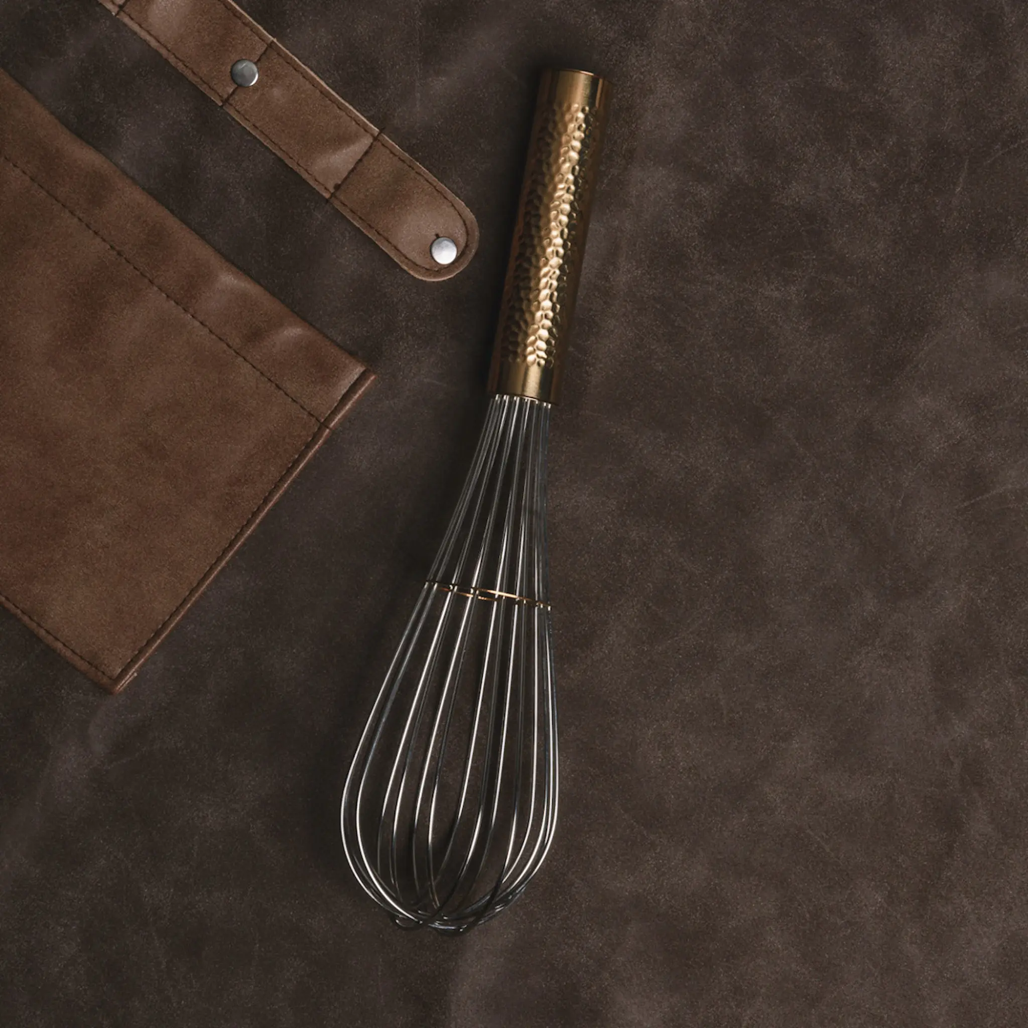 Vargen & Thor Frost ballongvisp 30 cm hamrat mässing