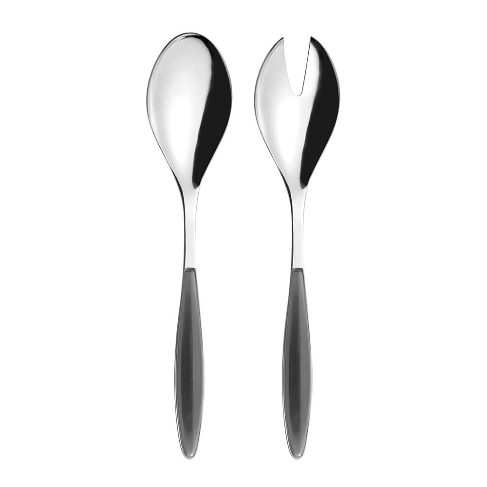 Guzzini - Feeling Salaattiottimet 25 cm 2 osaa Grey