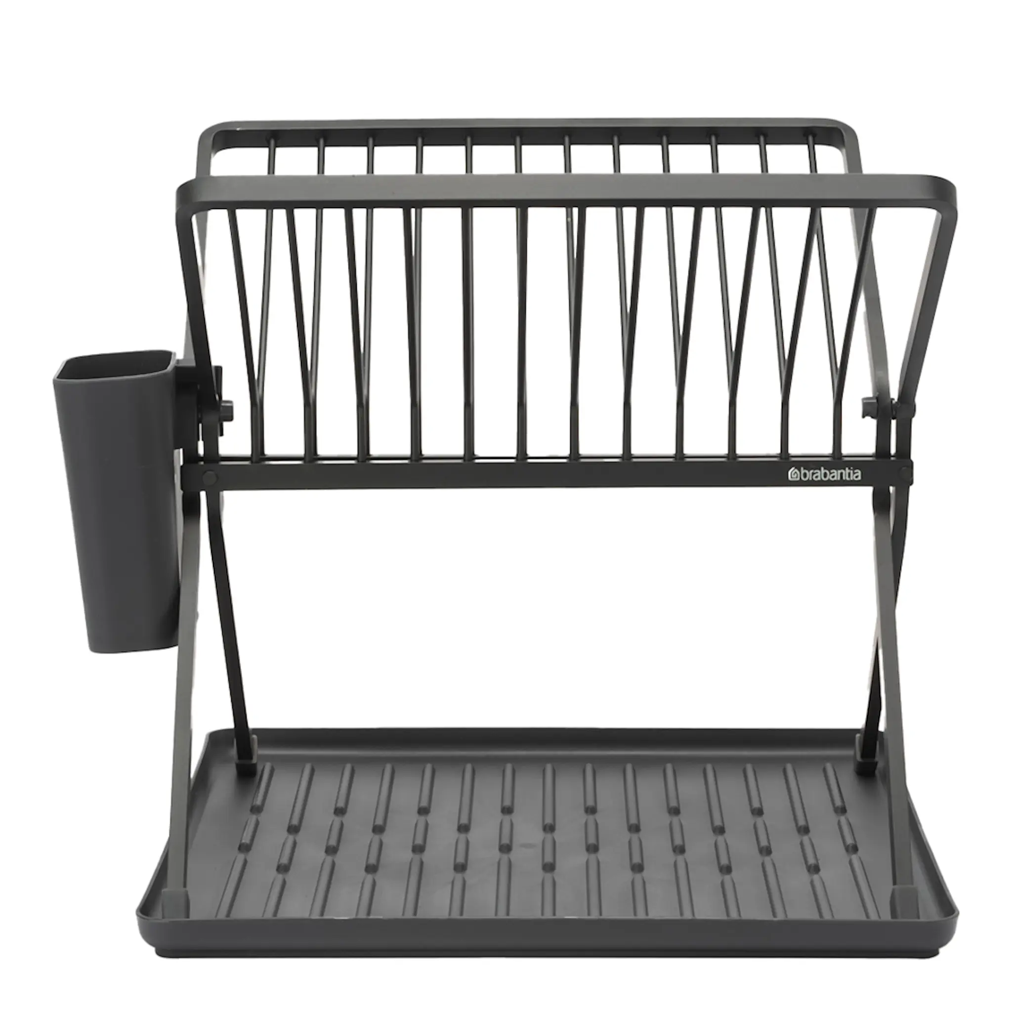 Brabantia SinkSide taitettava astiankuivausteline 31,5×33×37 cm musta