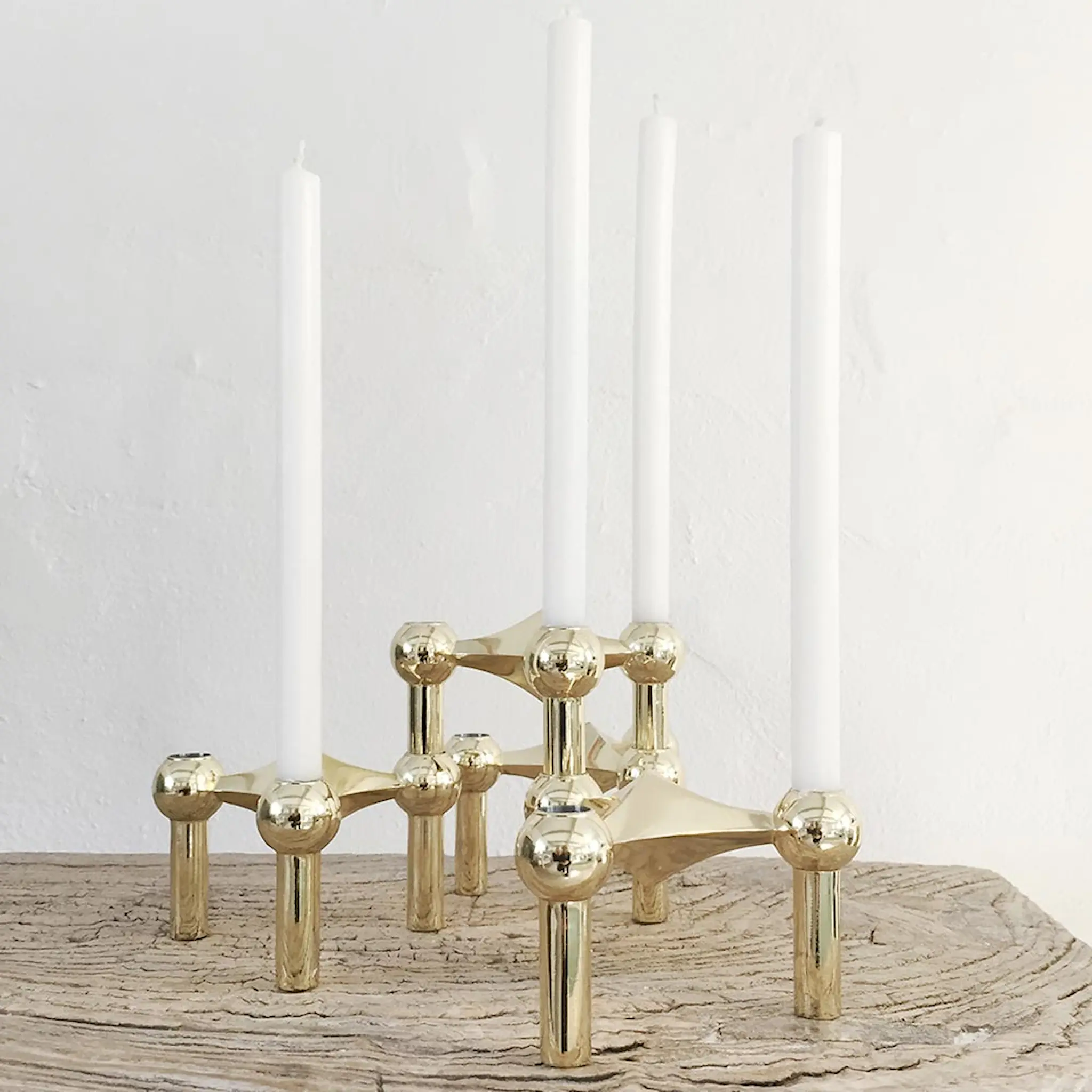 Stoff Nagel Stoff Nagel Kruunukynttilä 18 cm 12 kpl Valkoinen