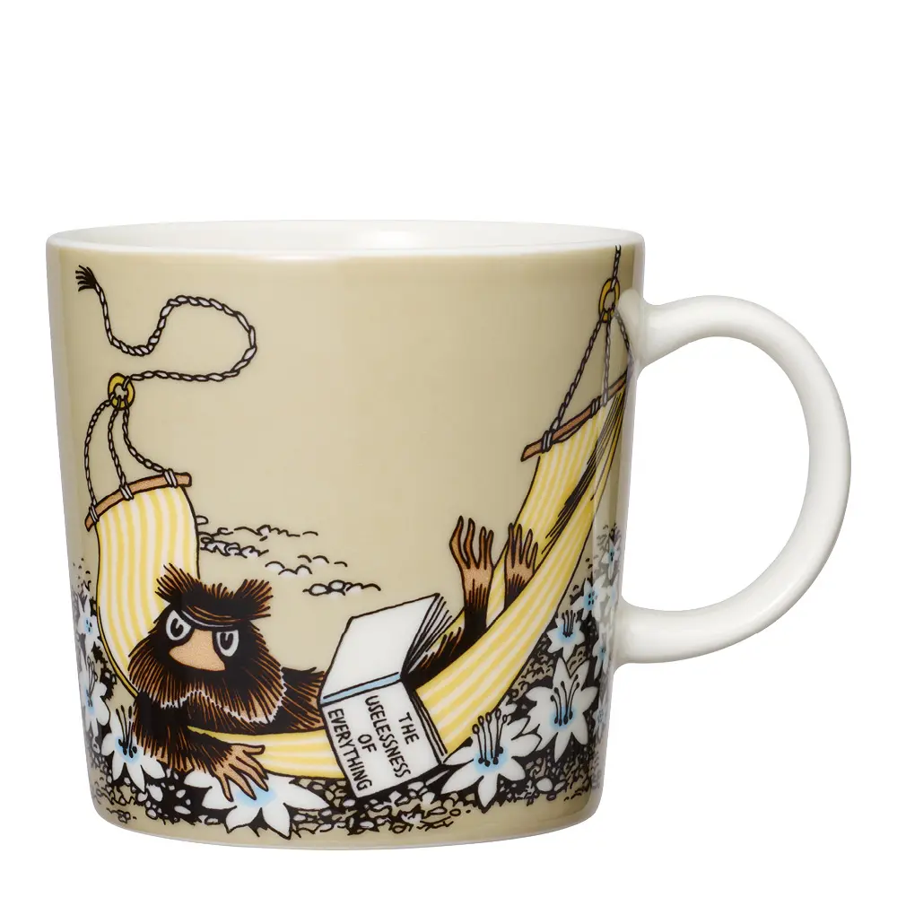 Muumimuki Piisamirotta luolassa 30 cl Beige