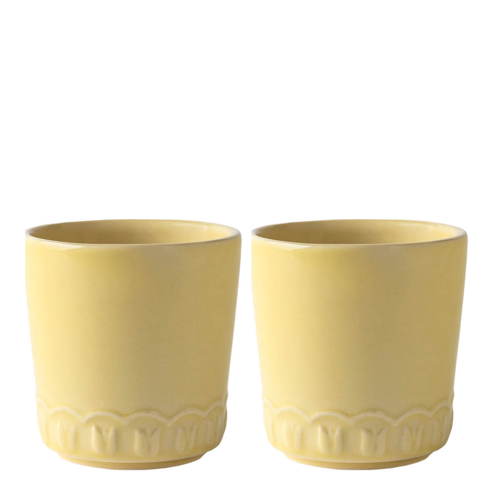 PotteryJo - Tulipa Muki 20 cl 2 kpl Pale Moon