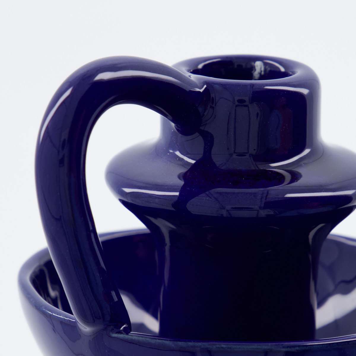 House Doctor Diva ljusstake 14 cm blå