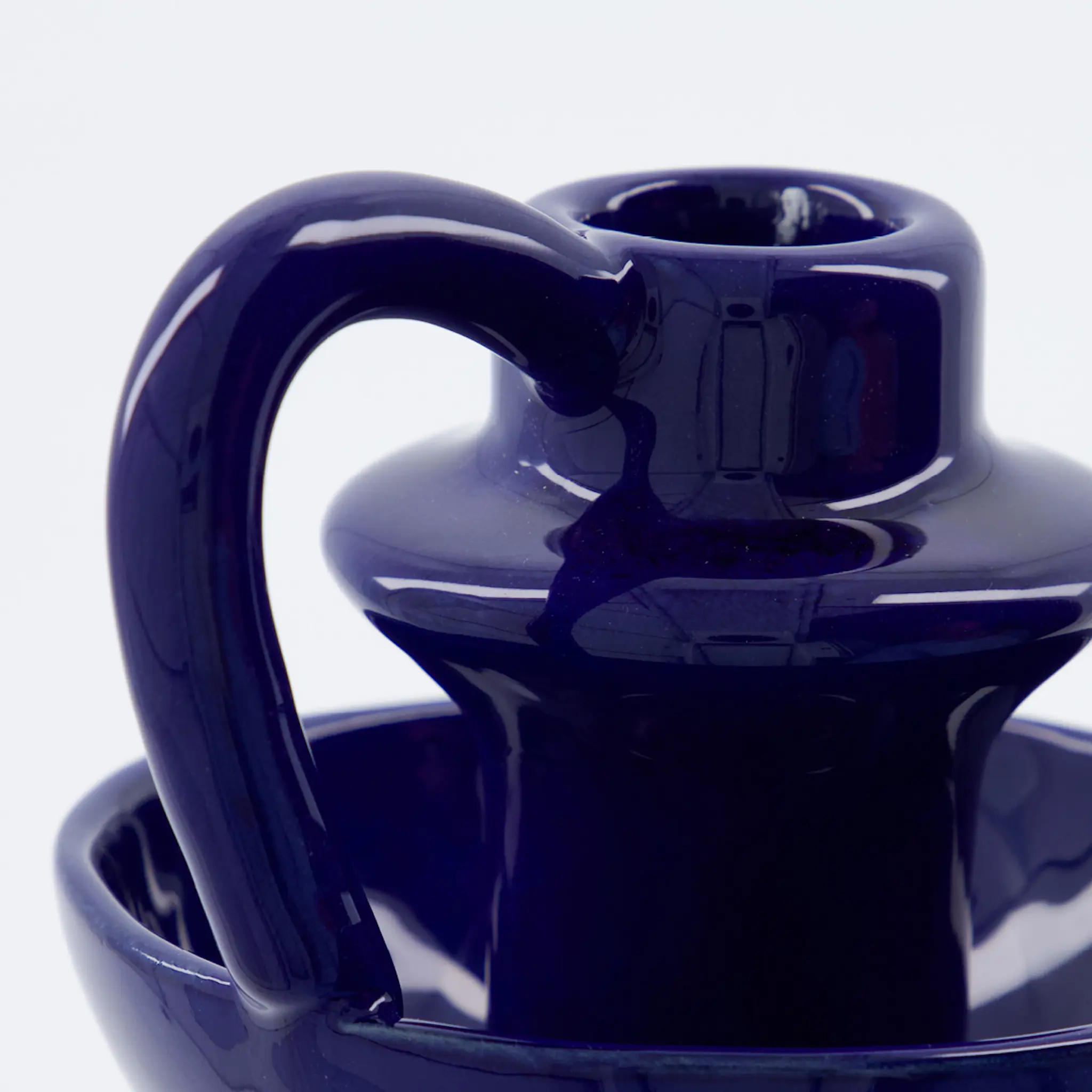 House Doctor Diva ljusstake 14 cm blå