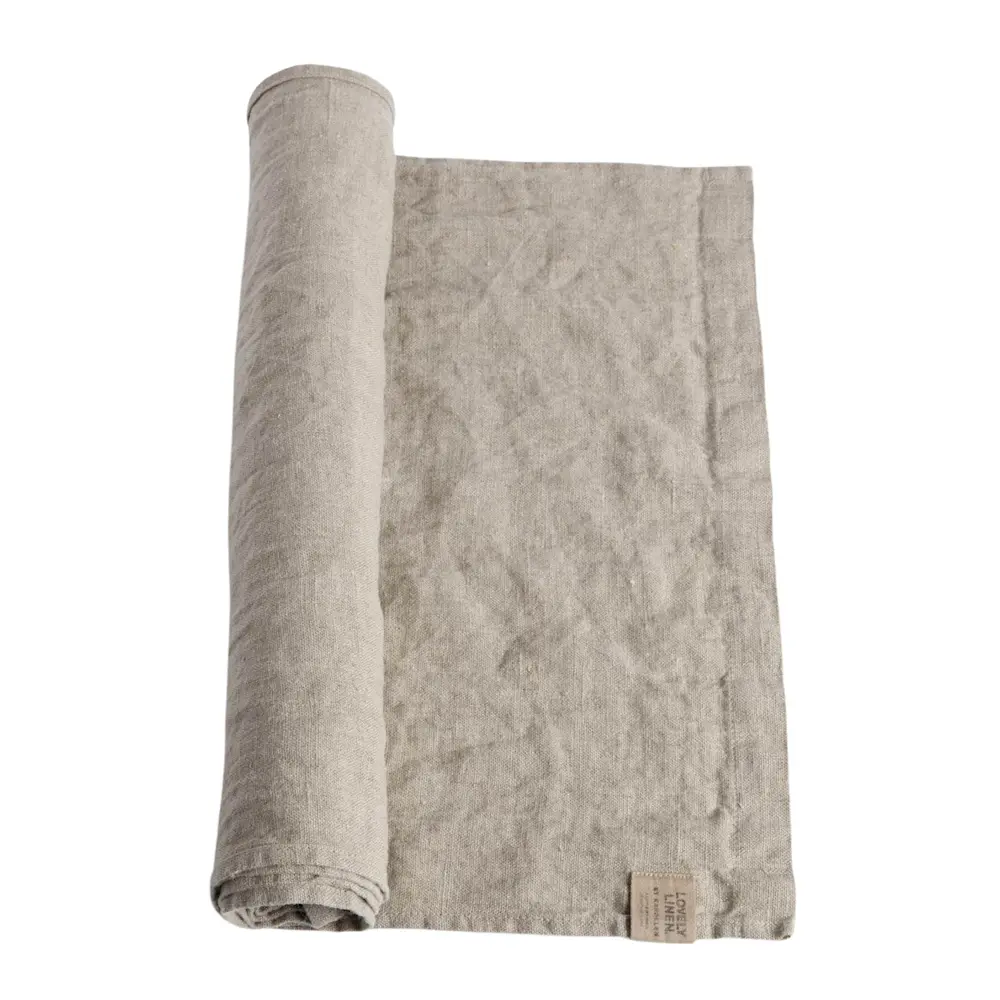 Lovely kaitaliina pellava 47x150 cm Natural Beige