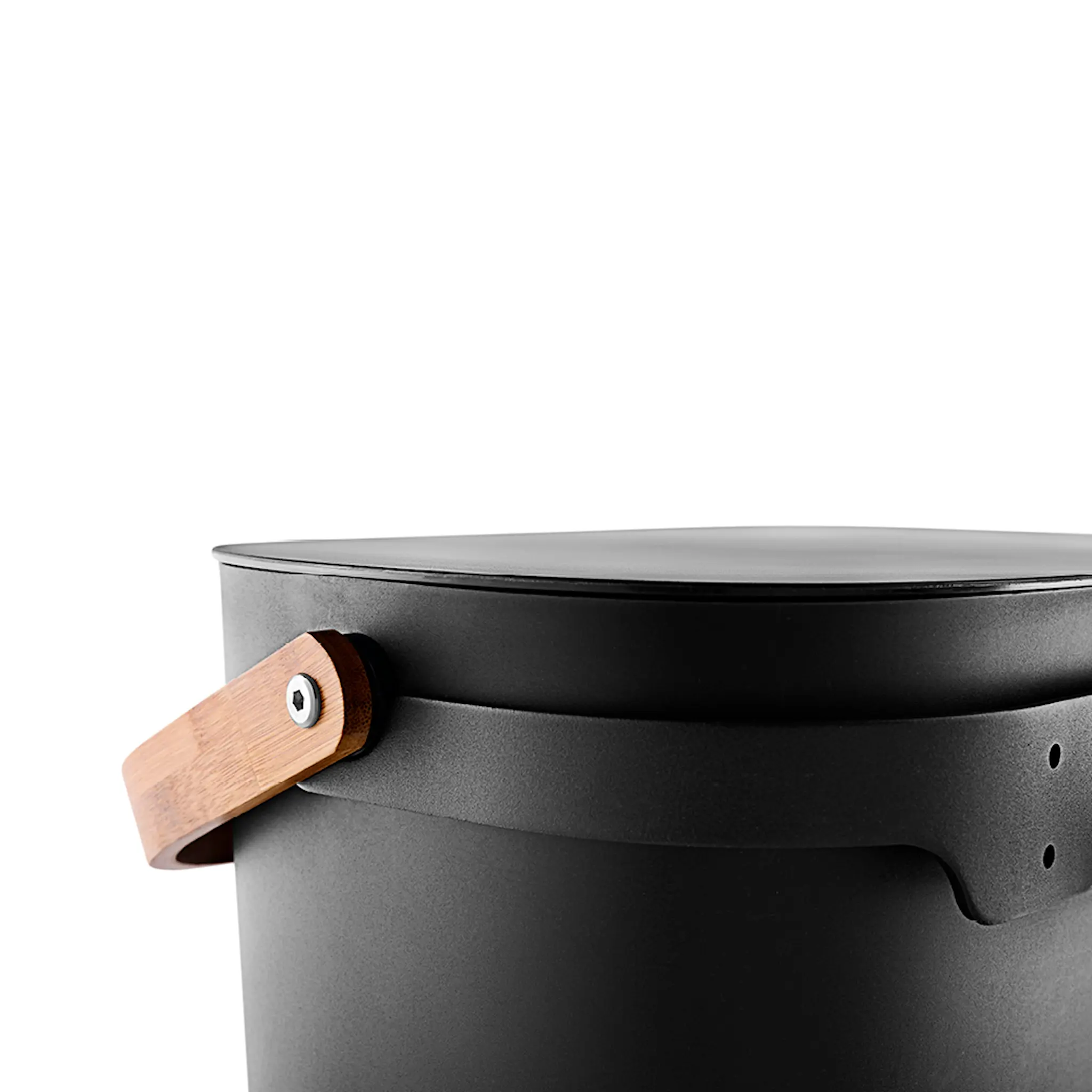 Eva Solo Reflect väggbeslag till sopsorteringshink 16 L + 33 L svart