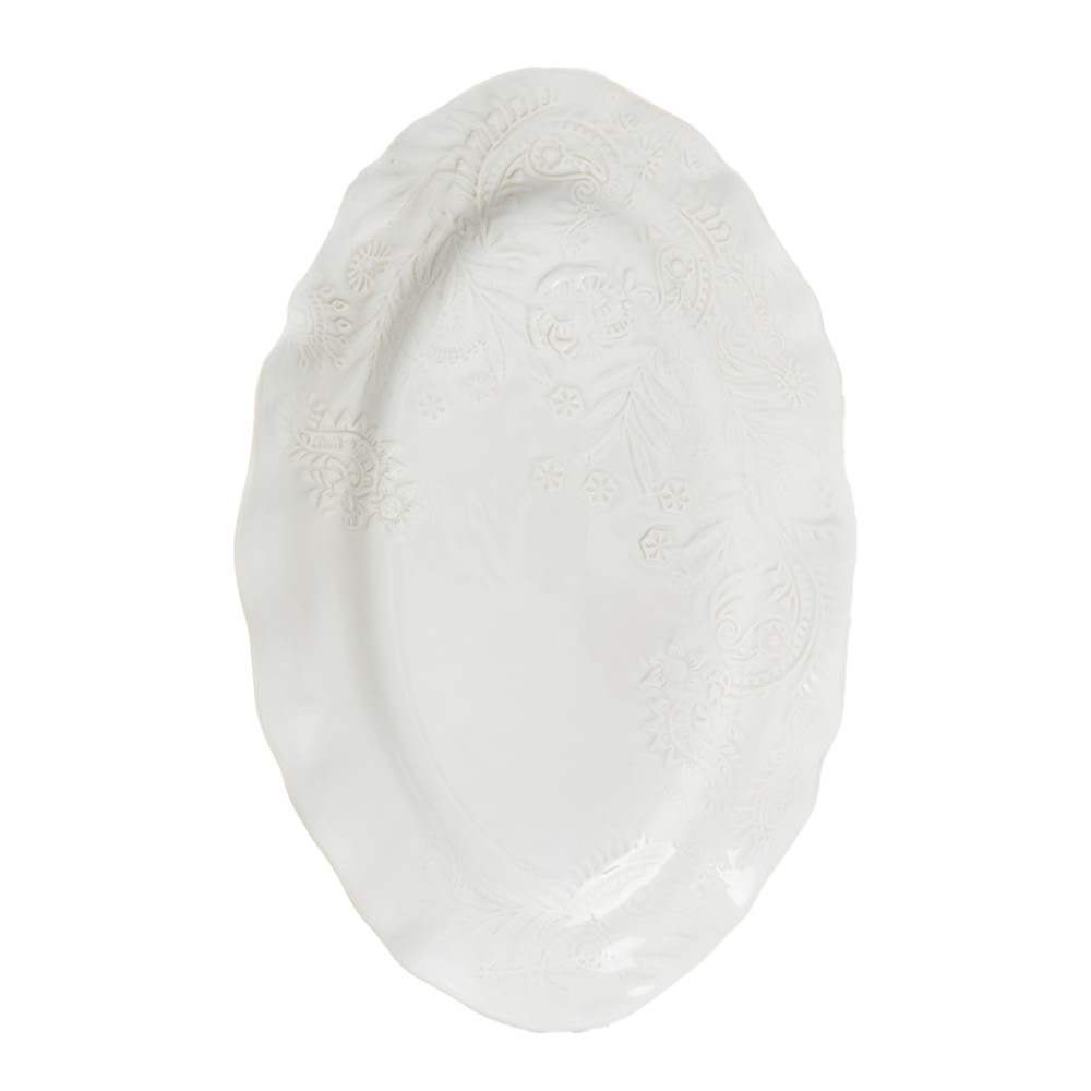 Sthål - Arabesque Tarjoiluastia 40x25 cm White
