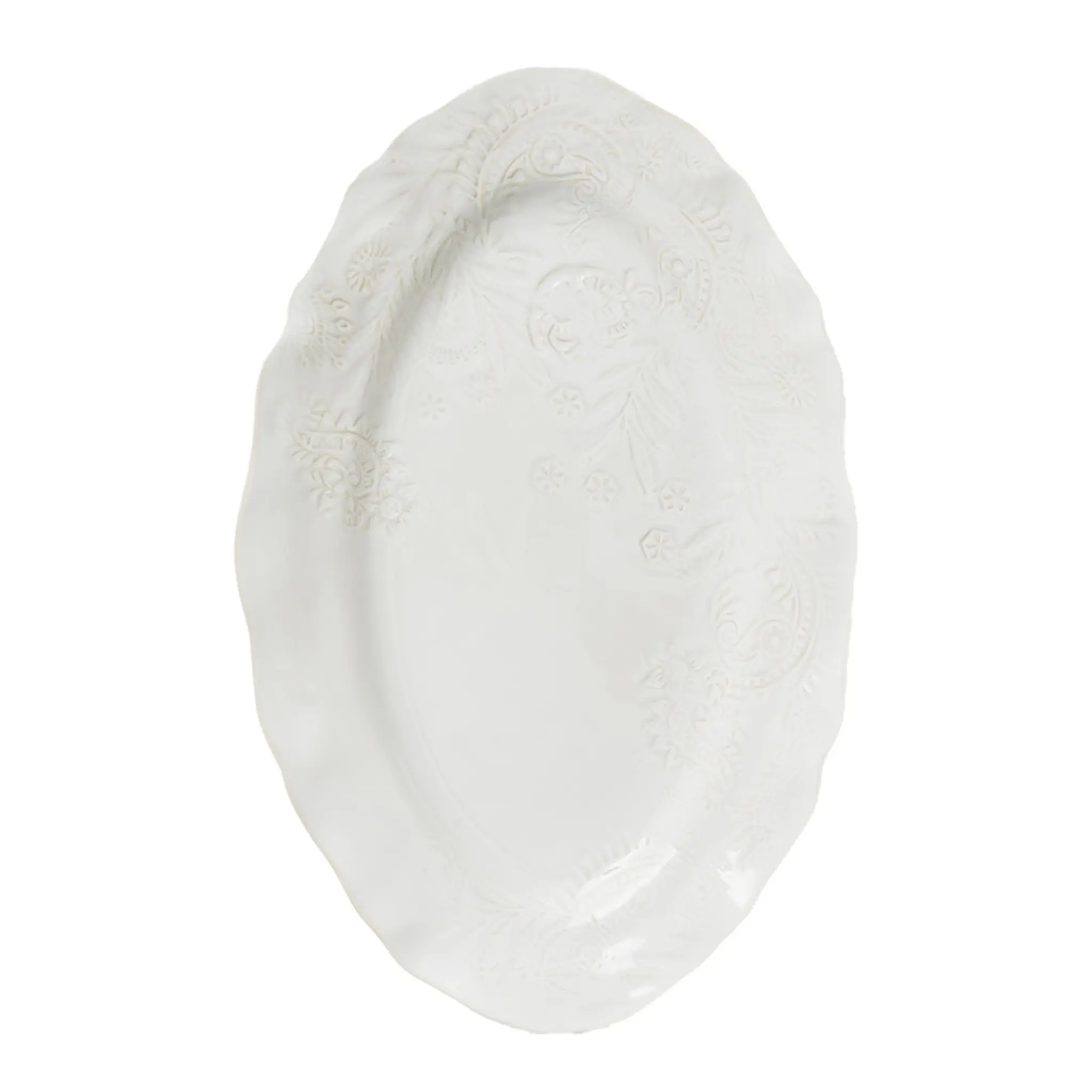 Sthål Arabesque serveringsfat oval 40x25 cm white