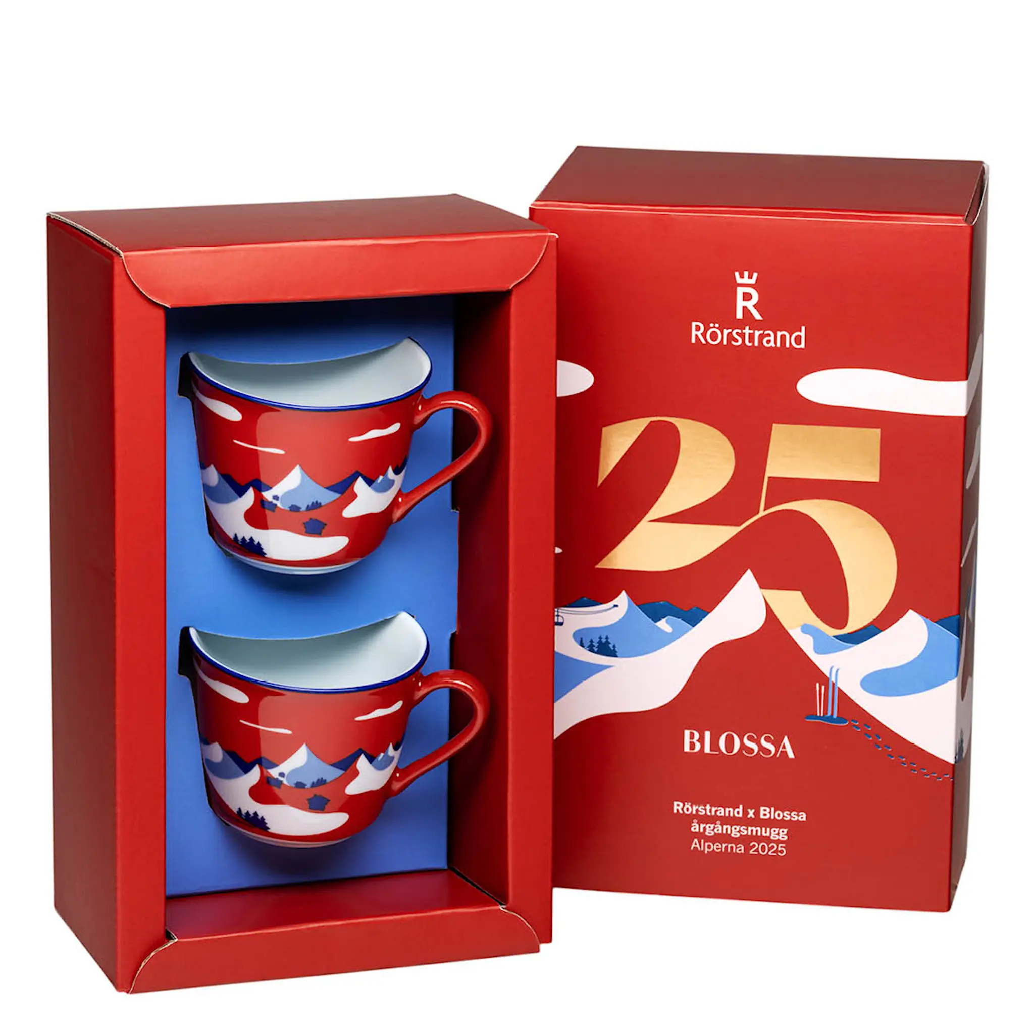 Rörstrand Blossa glöggmugg 14 cl 2025 2-pack