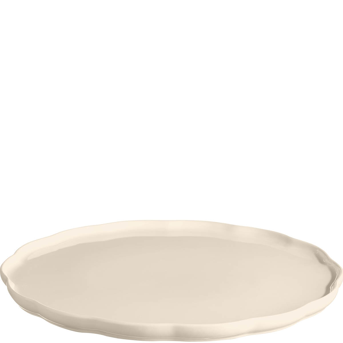 Emile Henry Madeleine Tarjoiluastia 31 cm Cream