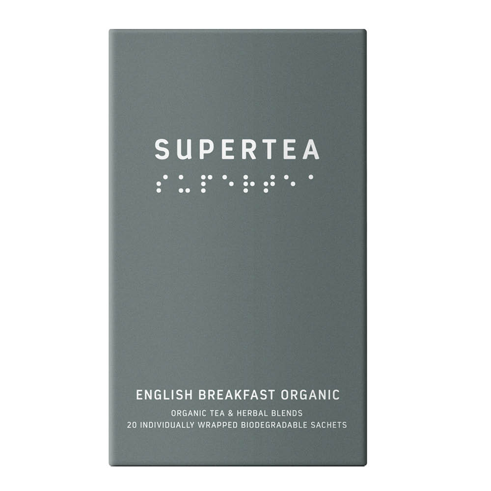 Teministeriet Supertea ekologiskt svart te 30g 20-pack english breakfast