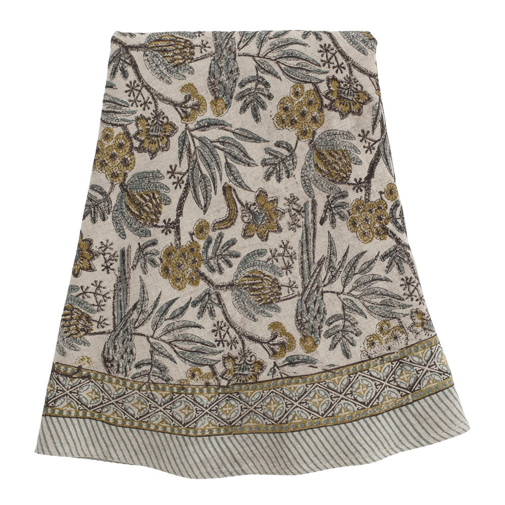 Chamois Parrot linduk rund 220 cm blå