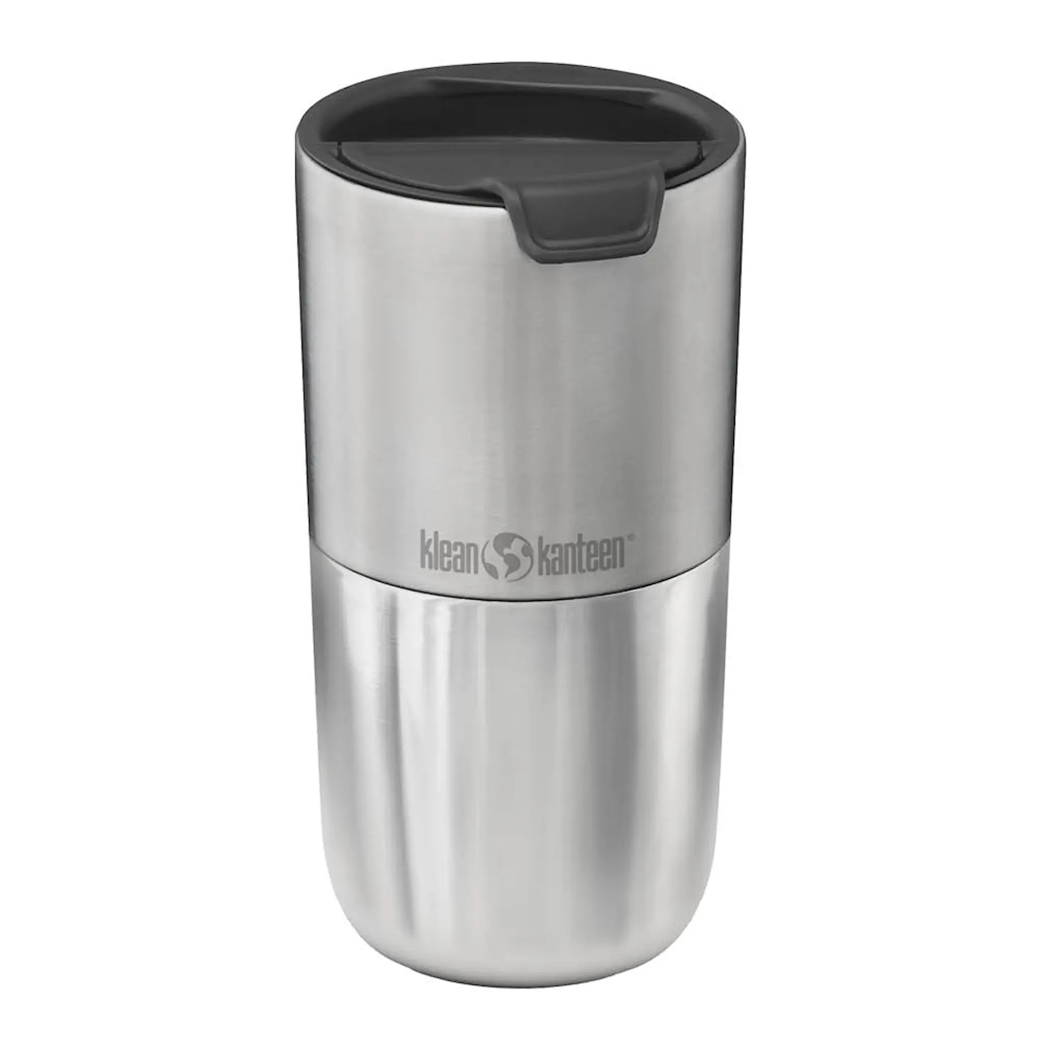 Klean Kanteen Rise Tumbler 47 cl med fliplock Borstat stål