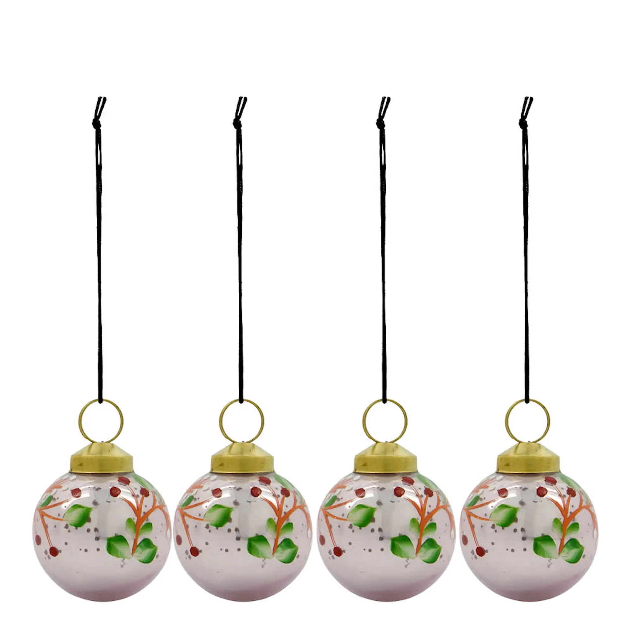 House Doctor Antico Joulukoriste 4 kpl Vaaleanpunainen