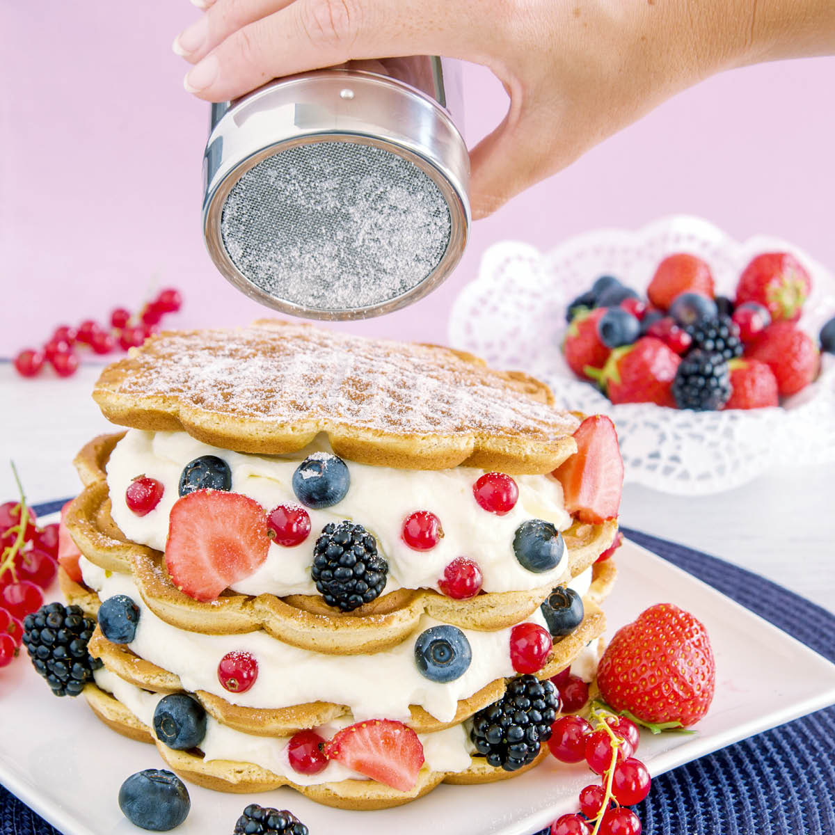 Städter Drysser med nett og lokk 7x9 cm