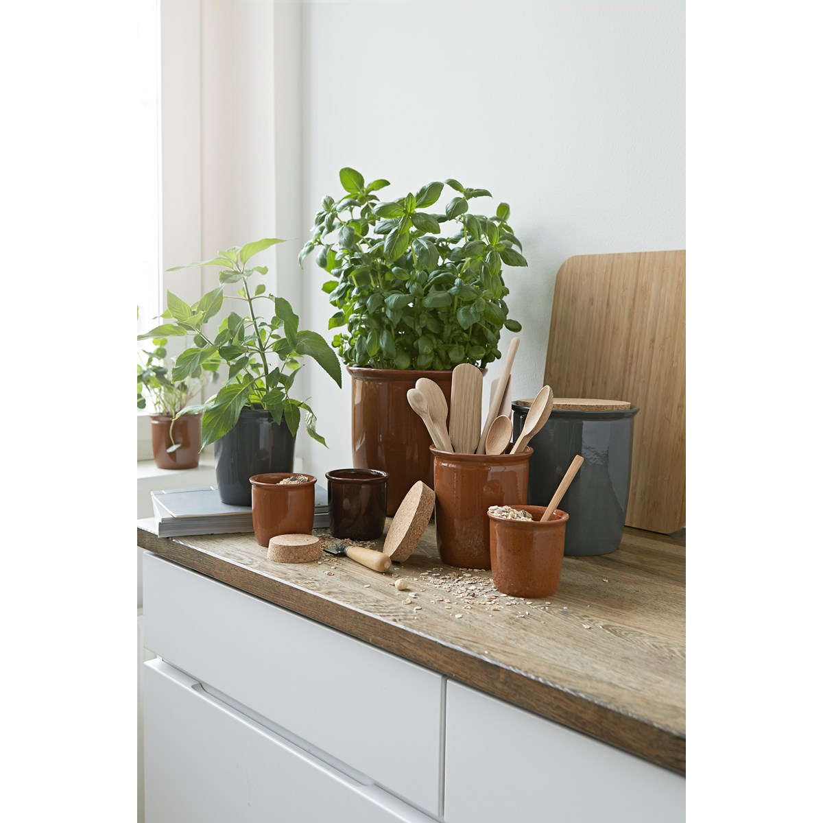 Knabstrup Keramik Kork Låg 2L