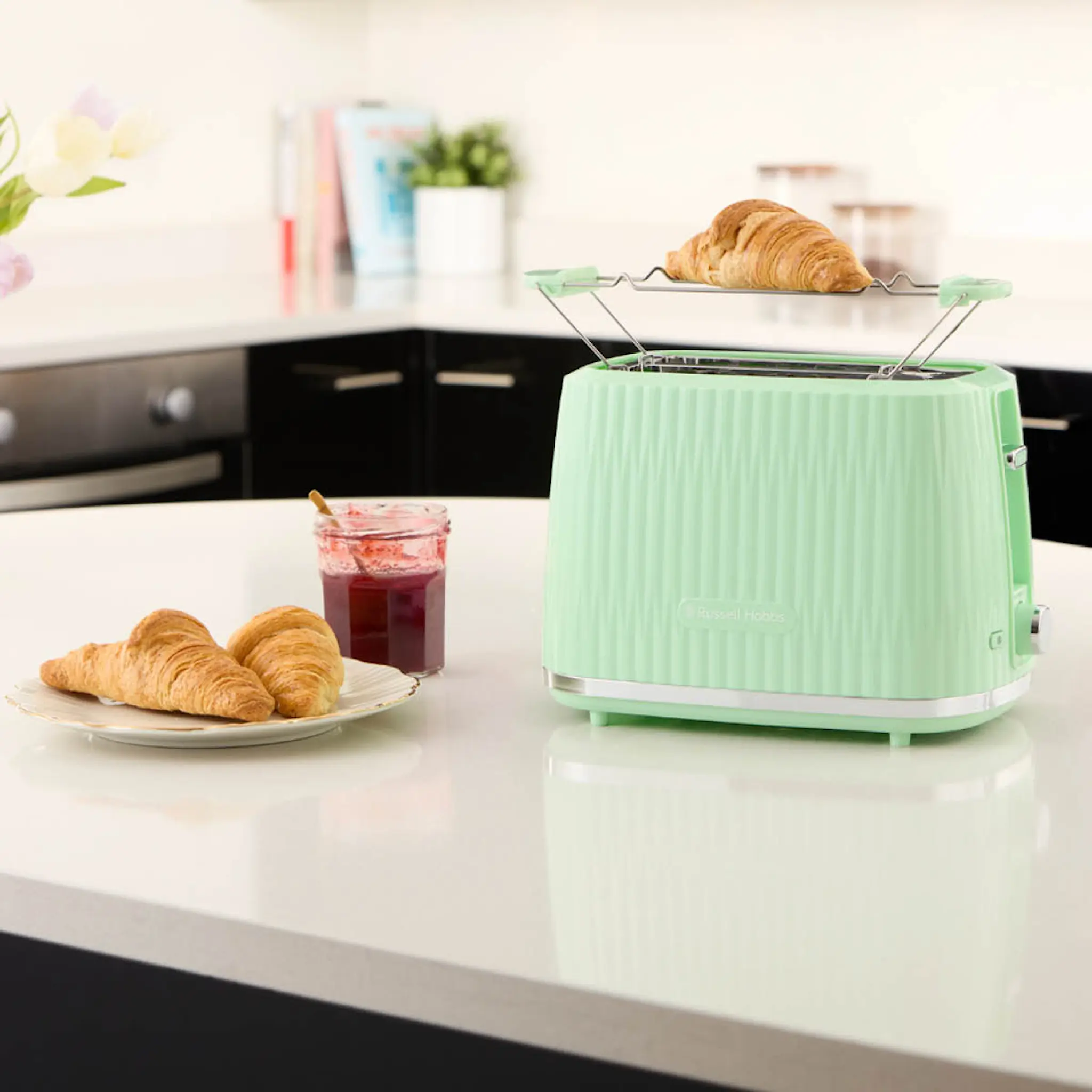 RUSSELL HOBBS Eden leivänpaahdin 27372-56 2 viipaletta pistaasi