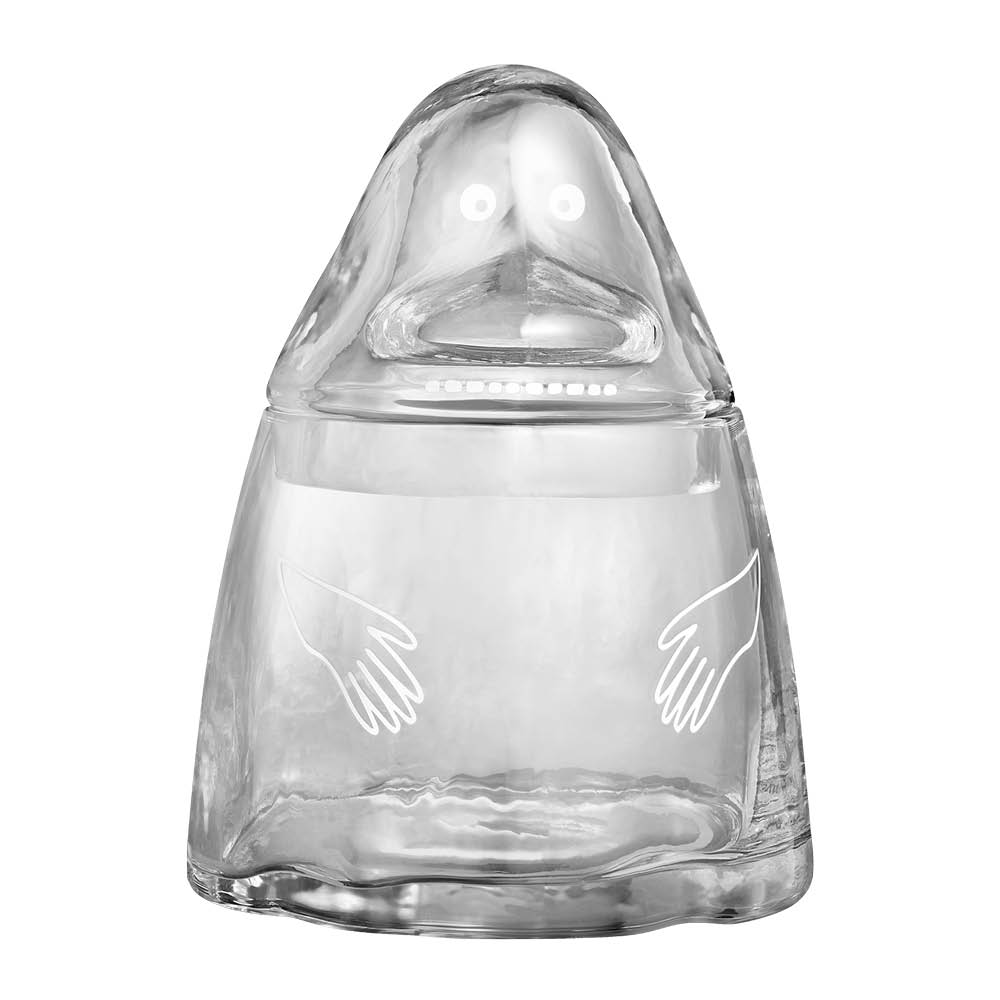 Muurla Muumi Lasipurkki Mörkö 19,5 cm
