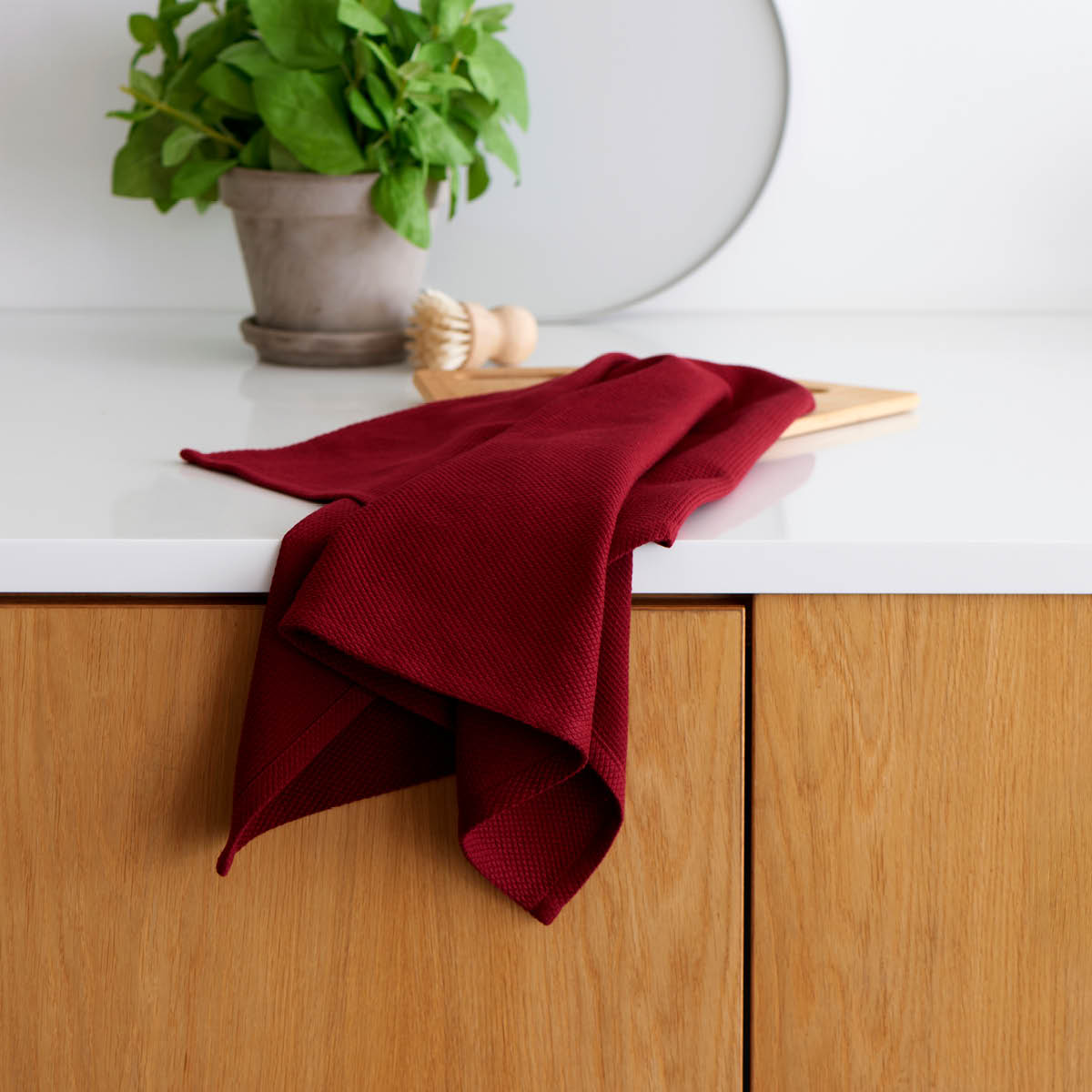Bastian Kökshandduk 50x70 cm rumba red