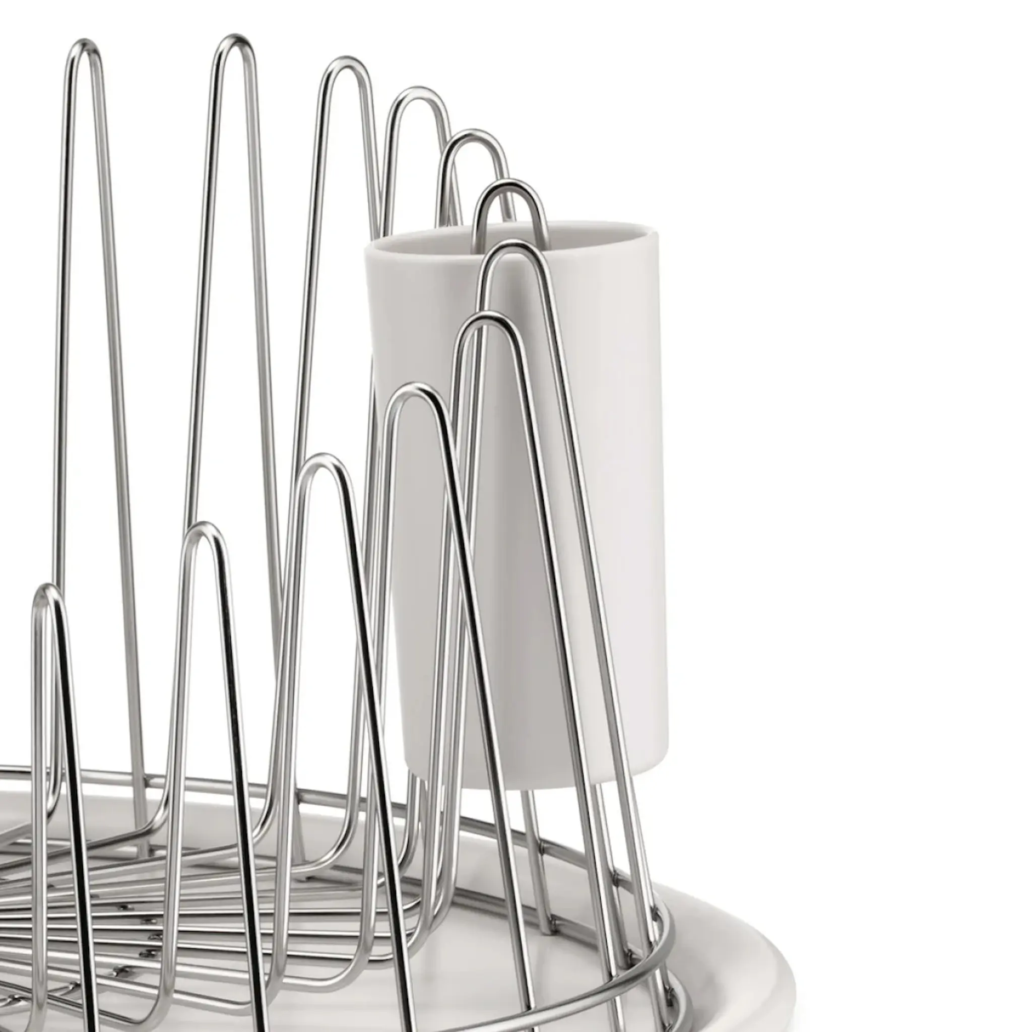 Alessi A Tempo diskställ 36,5 cm metall