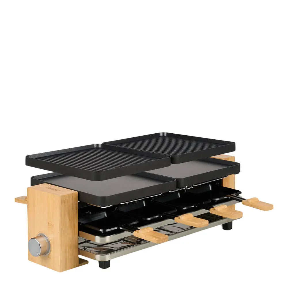 Raclette 162918 1300W tarttumaton bambu