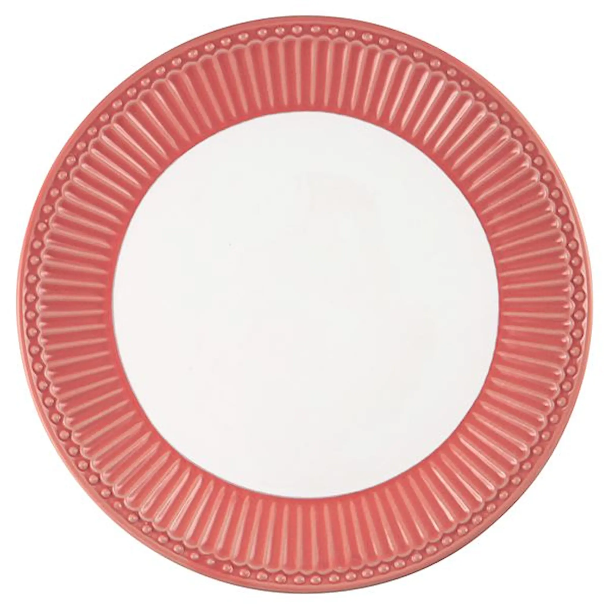GreenGate Everyday Alice tallrik 23 cm coral