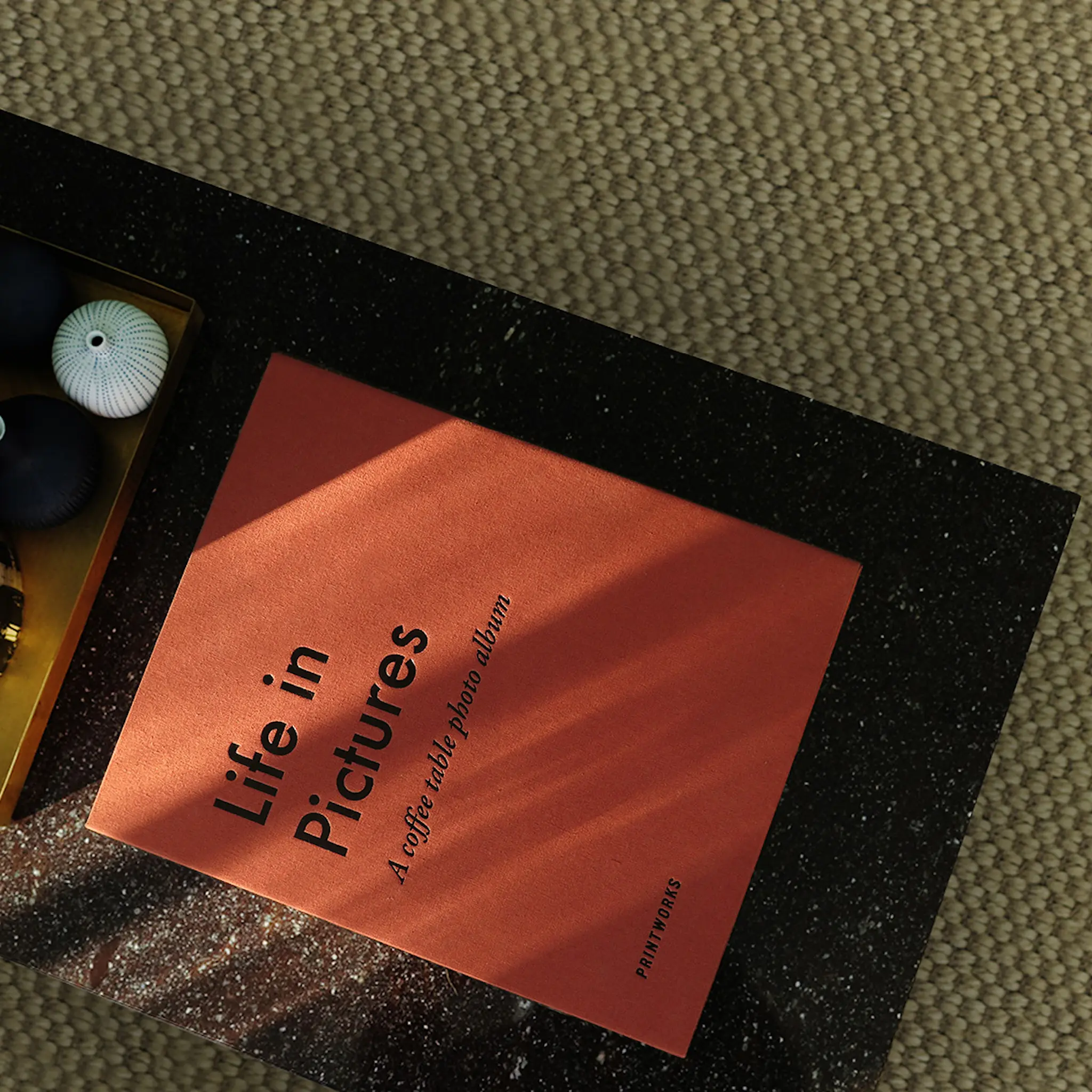 Printworks Fotoalbum Life In Pictures (L) cm terrakotta