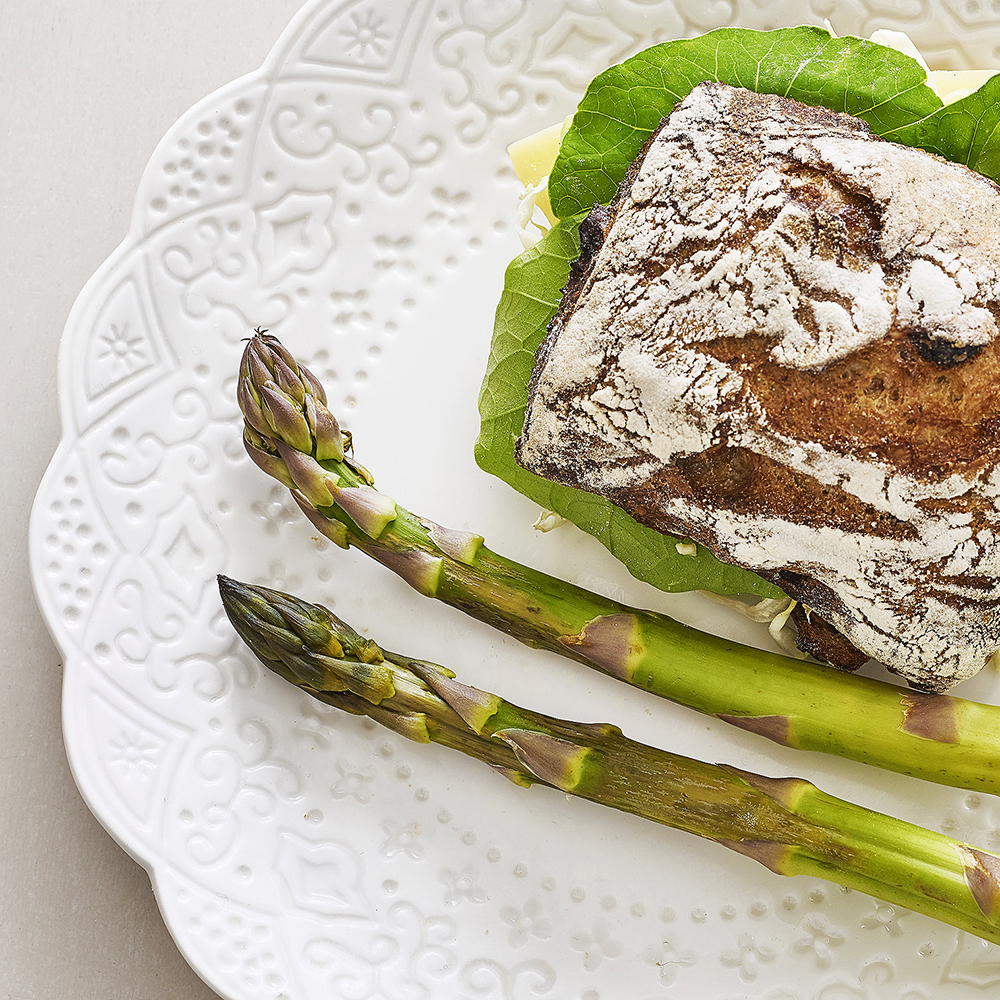 Cult Design Orient tallerken flat 19 cm hvit