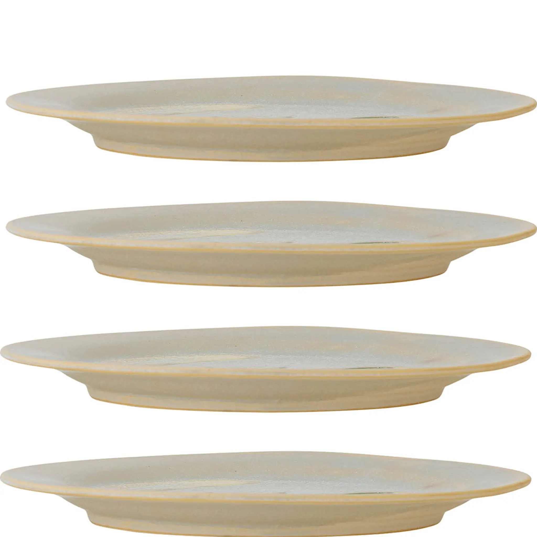 Creative Collection Hadden tallrik 21 cm 4-pack grön