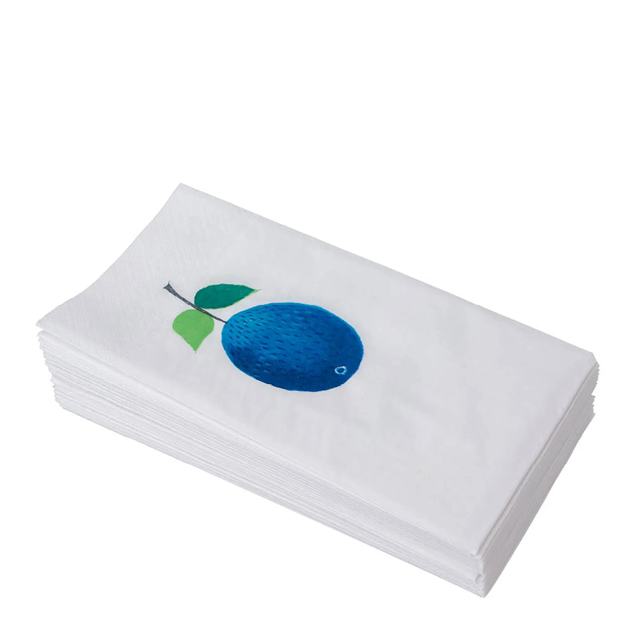 Stig L Prunus servetter 32x40 cm blå