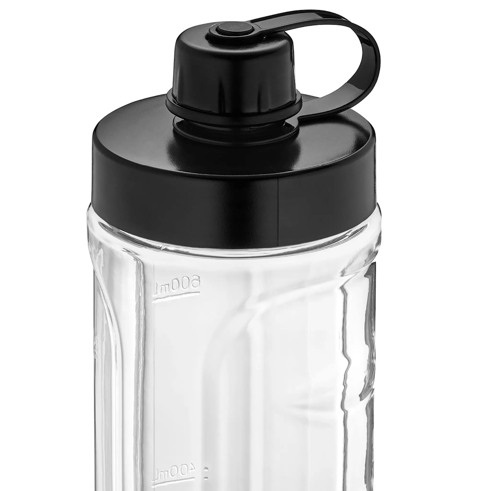 WMF KitchenMinis Smoothie-To-Go blender med två behållare 0,6 L svart