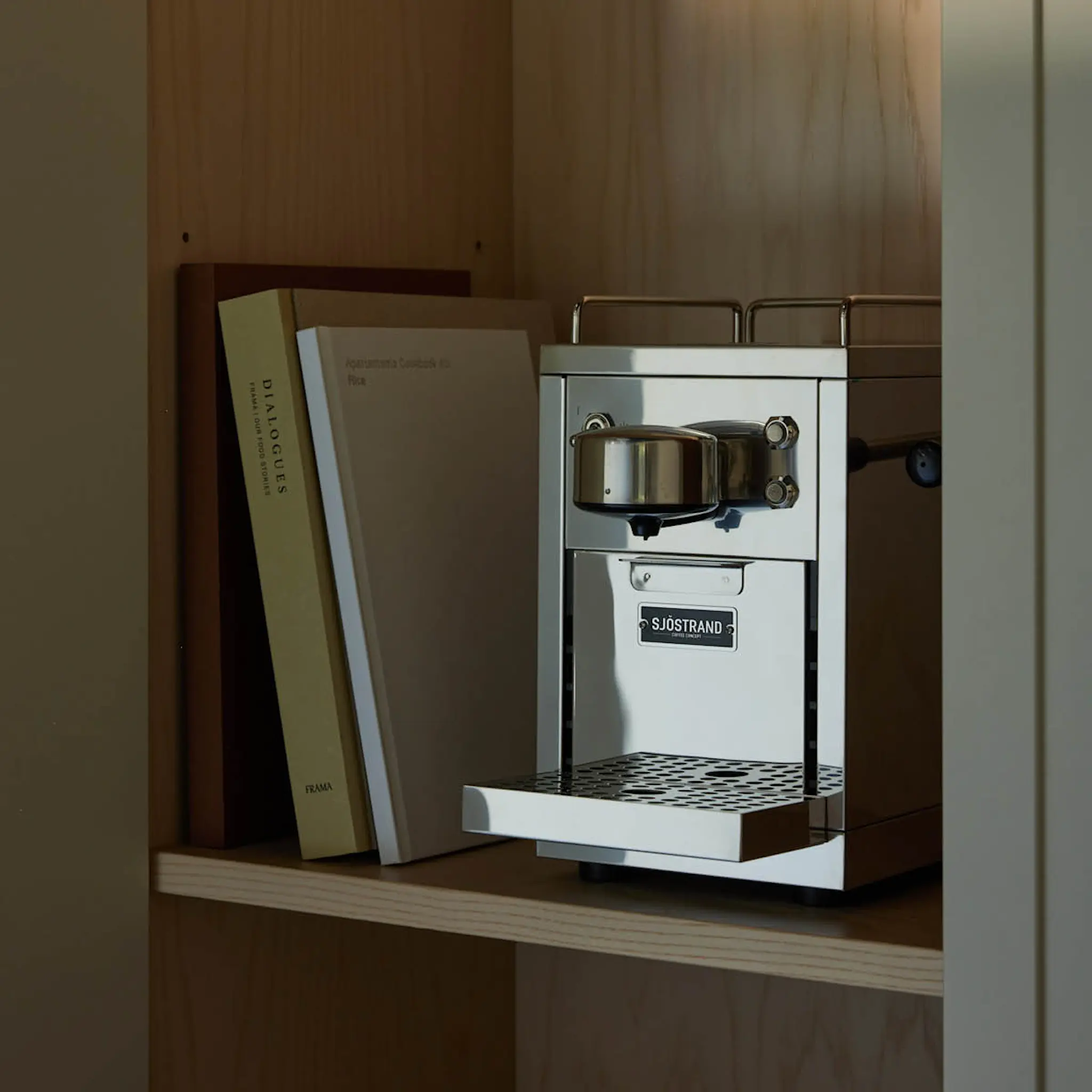 Sjöstrand The Original 2.0 kaffekapselmaskin 1,2 L stål