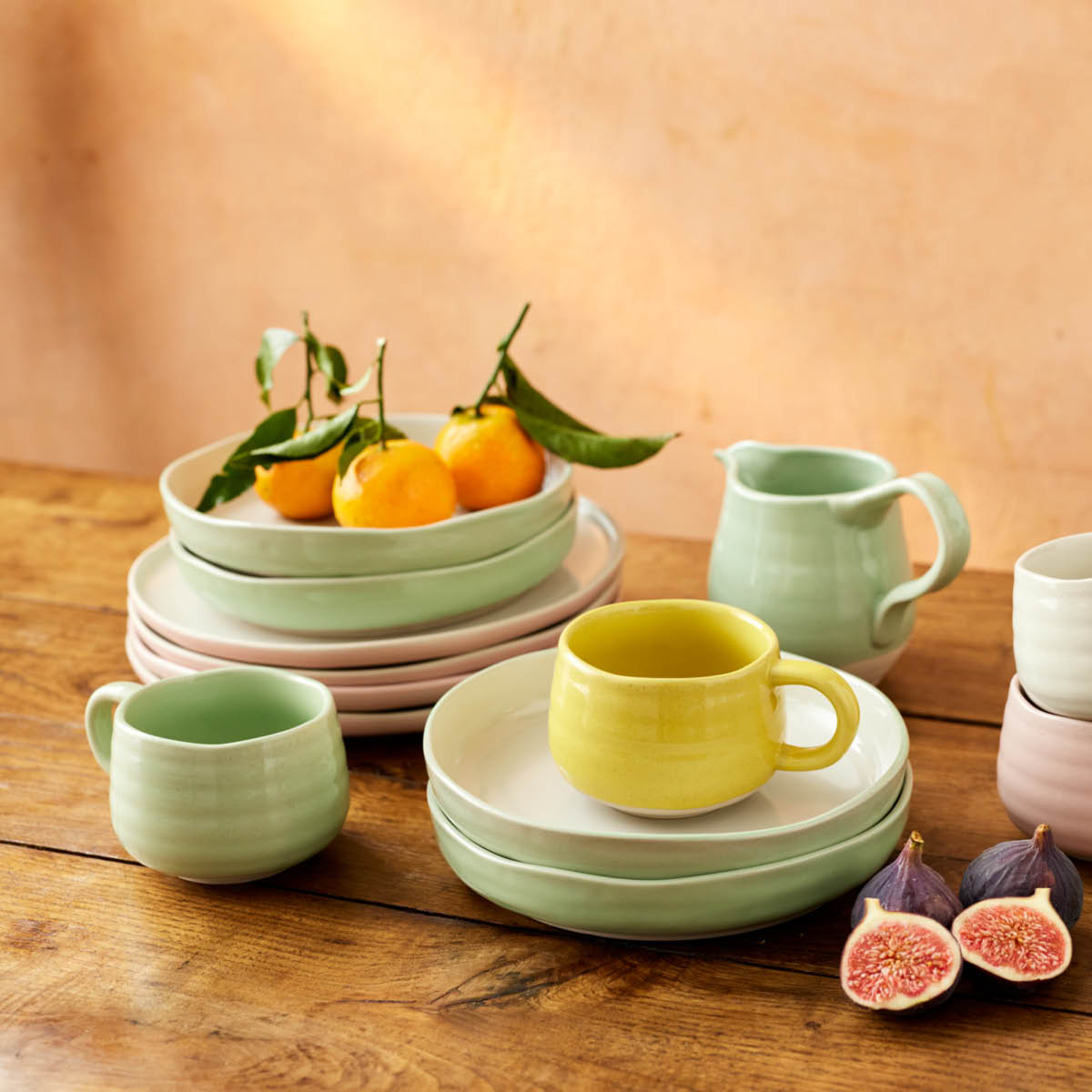 Jamie Oliver Big Love Lautanen 27 cm 4 kpl Vaaleanpunainen