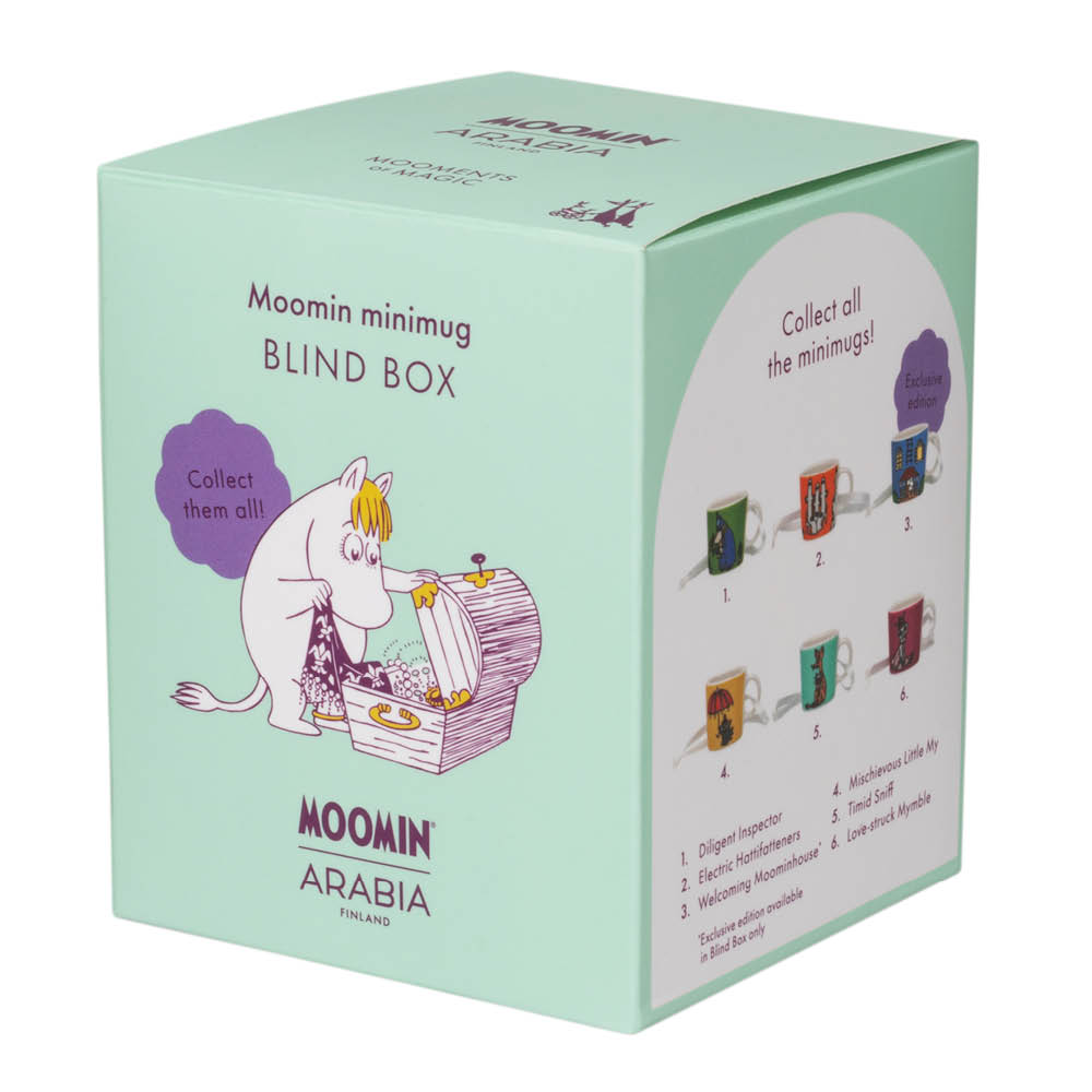 Moomin Arabia Mummikopp mini 3 cm overraskelsesboks