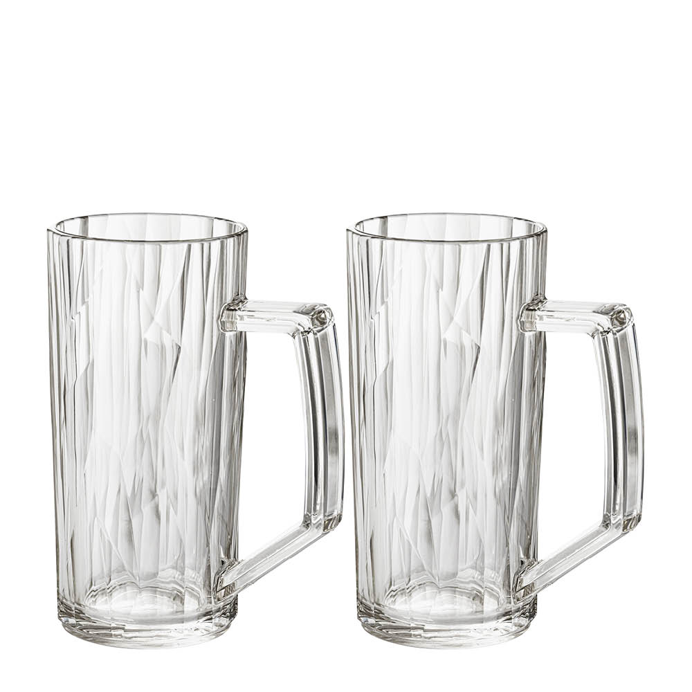 Koziol Superglas Club No.25 ölsejdel 30 cl 2-pack