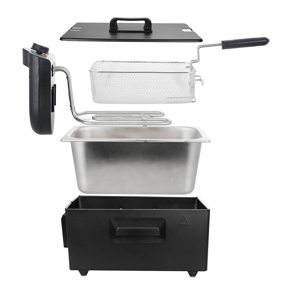 EMERIO Fritös DF-120482.2 3 L svart