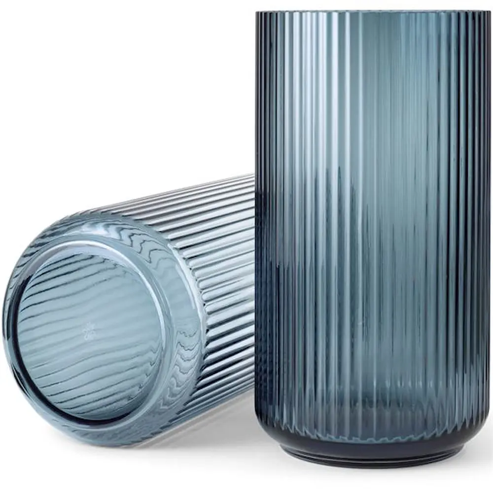 Lyngby Maljakko 38 cm Tummansininen