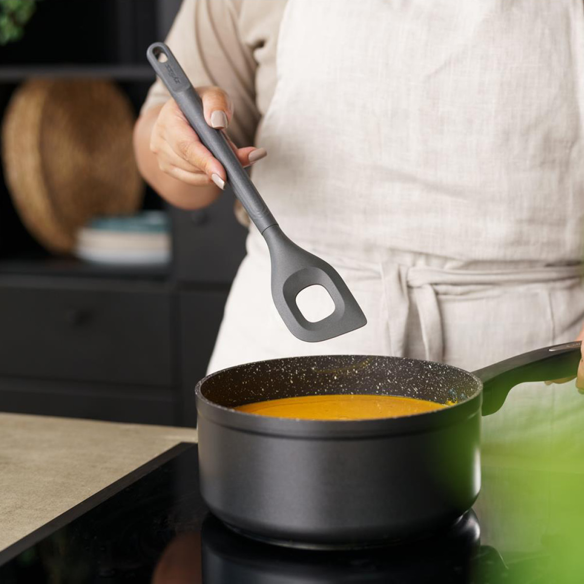 Zyliss Sleiv m/hull 29,5 cm grå