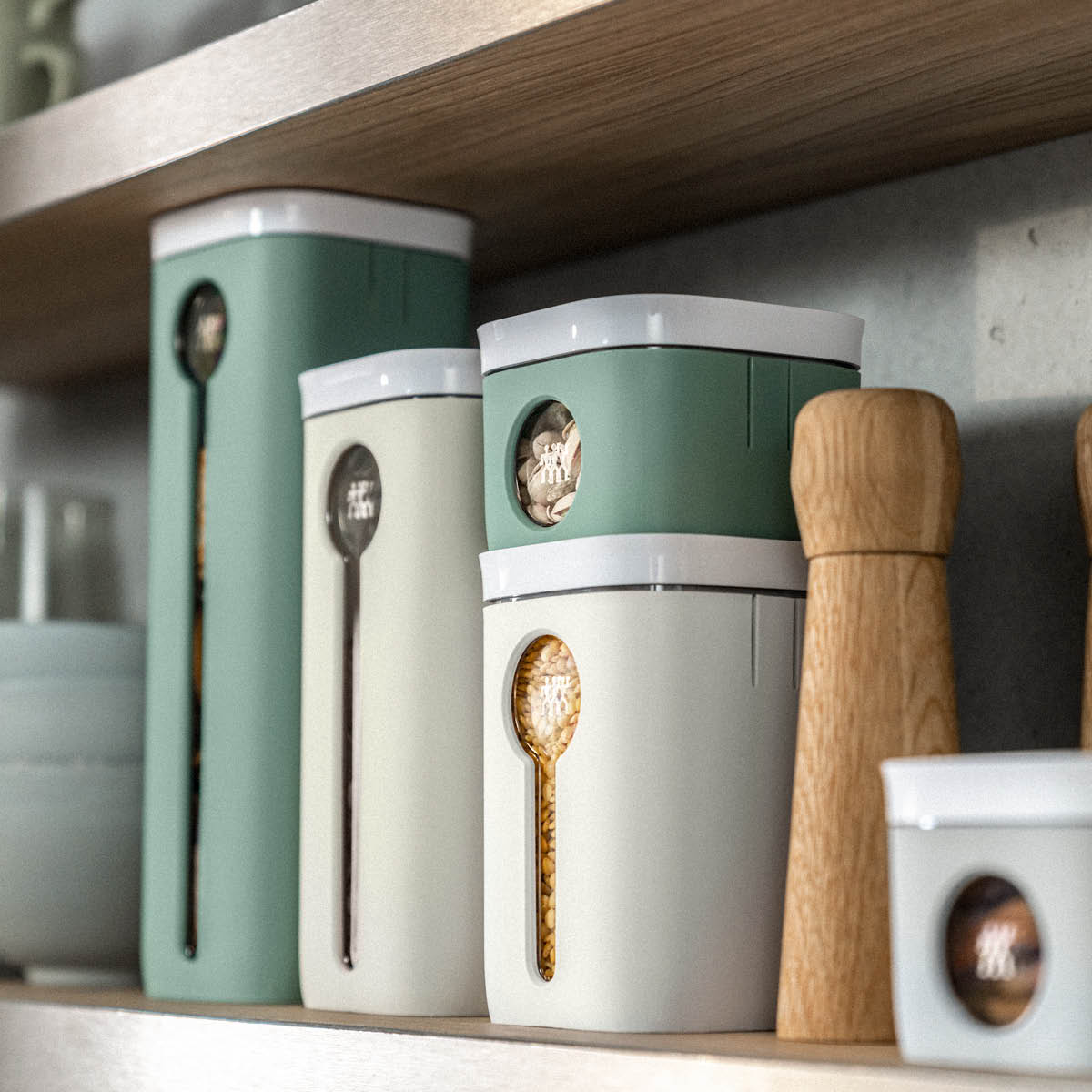 Zwilling Fresh & Save Cube Säilytyspurkki vakuumikannella 0,82 L