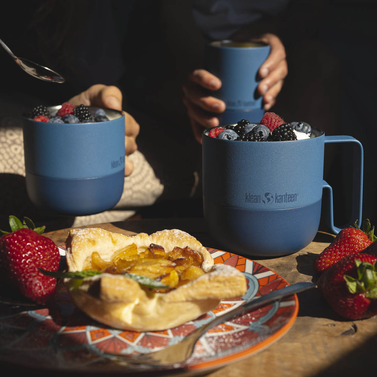 Klean Kanteen Rise mugg 41 cl med fliplock Stellar