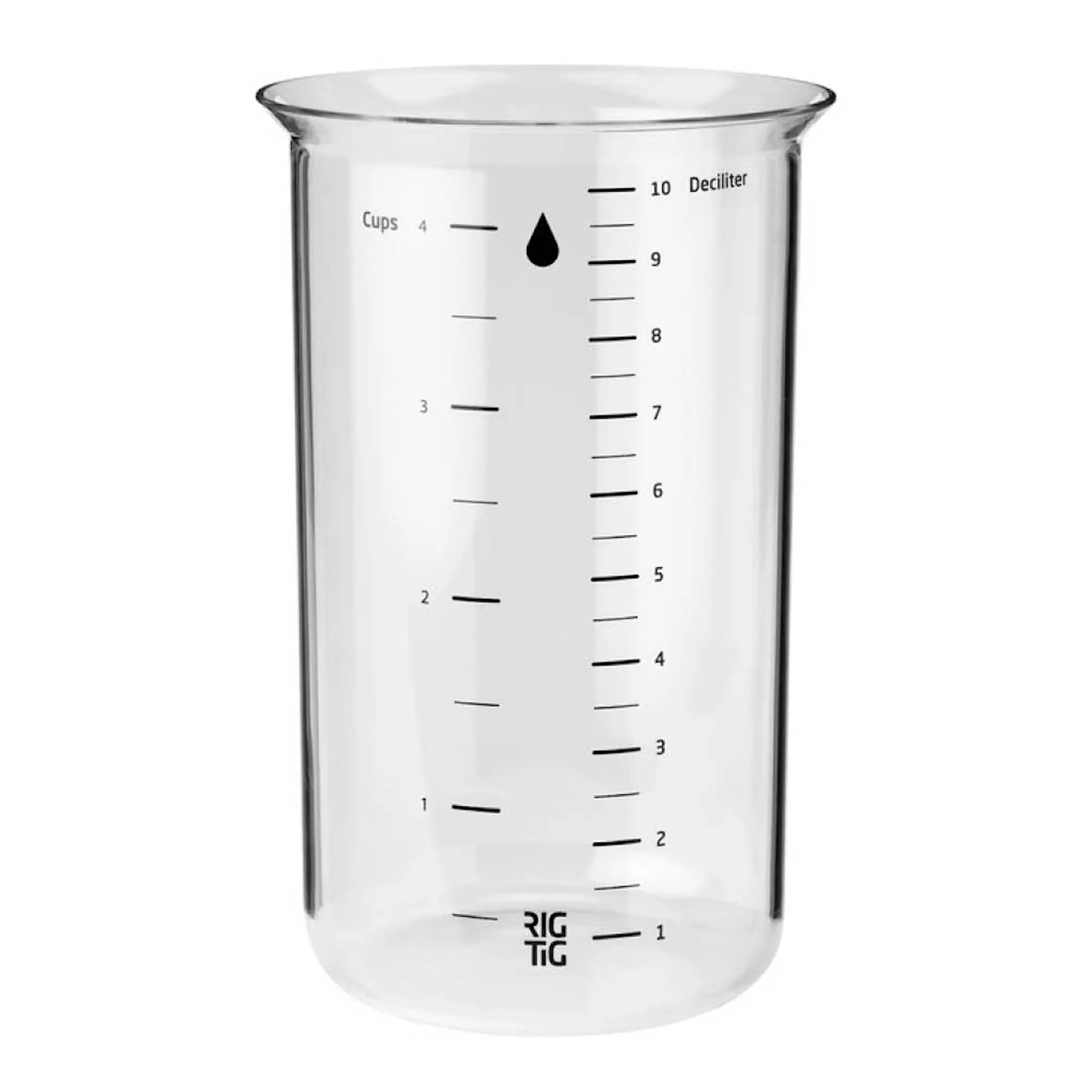 RIG-TIG MIX-IT måttkanna glas 1 L klar