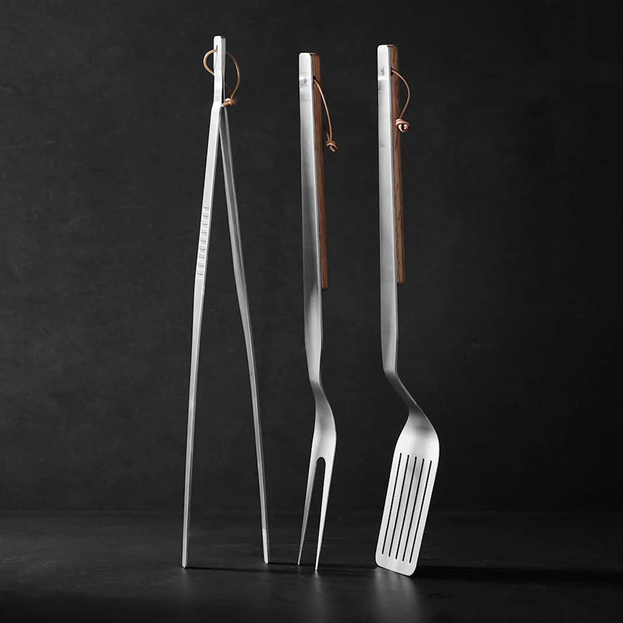 Morsö Culina BBQ stekespade 44 cm stål/eik