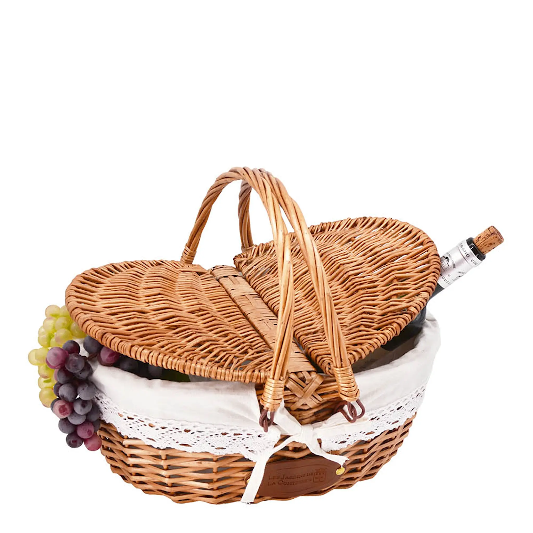 Les Jardins De La Comtesse Champêtre picknickkorg 2 personer beige