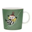 Muminmugg 40 cl Lilla My grön