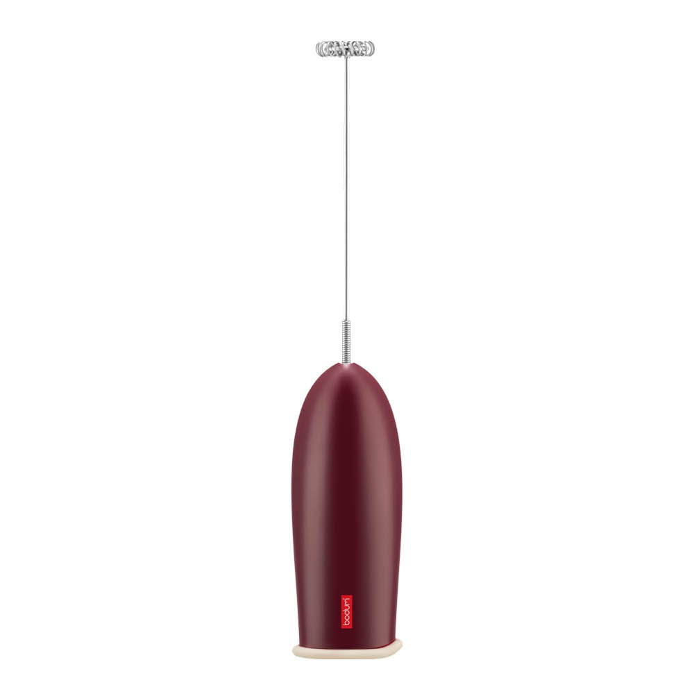 Bodum Schiuma melkeskummer 22,5 cm cranberry