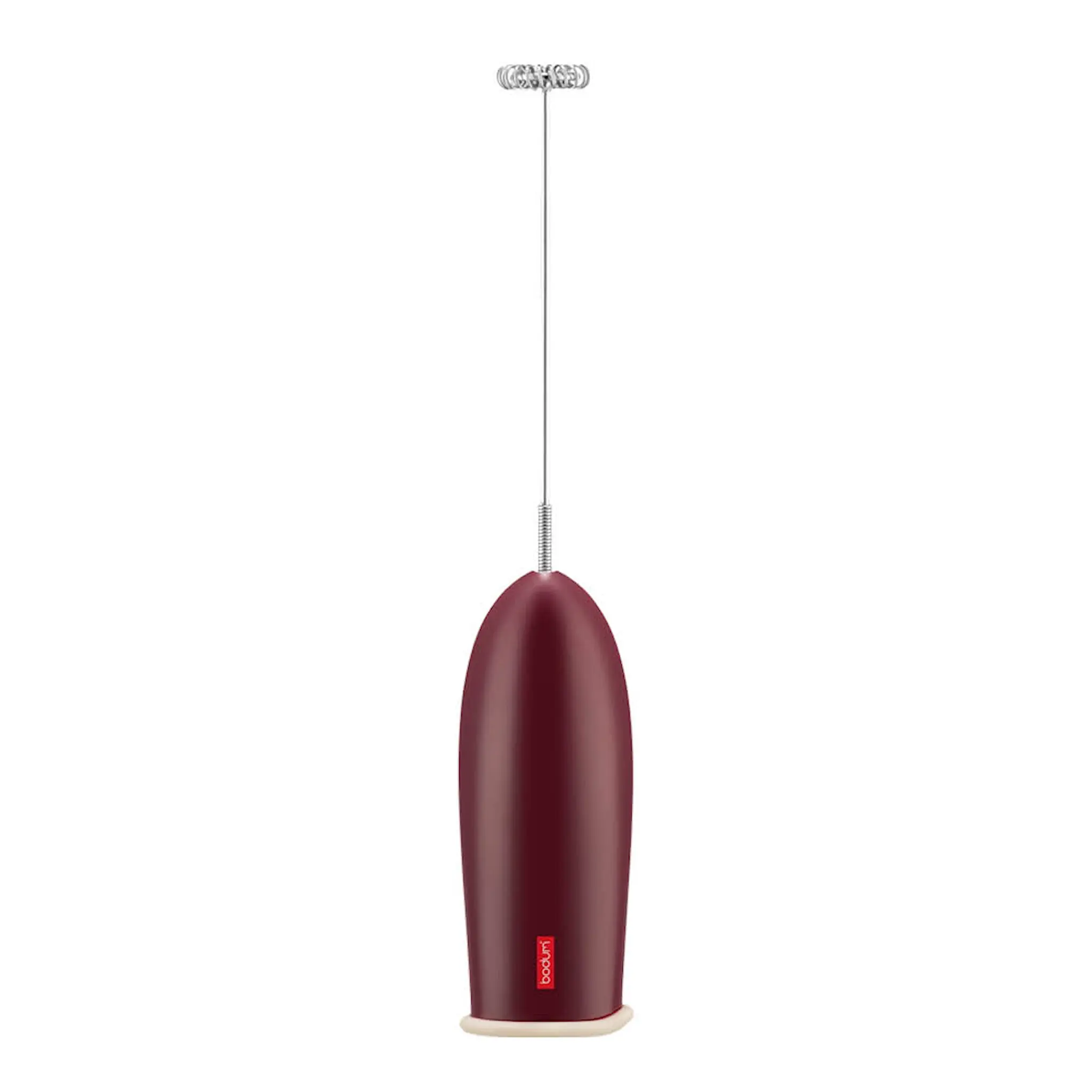 Bodum Schiuma mjölkskummare 22,5 cm cranberry