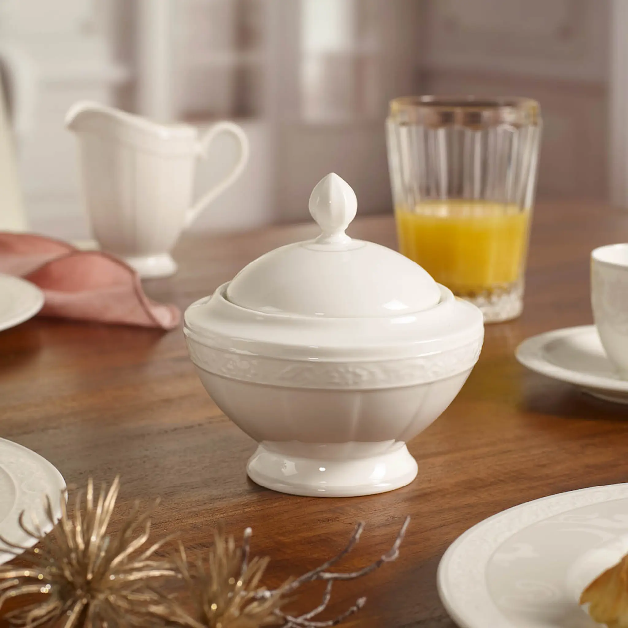 Villeroy & Boch Gray Pearl Sokerikko 35 cl
